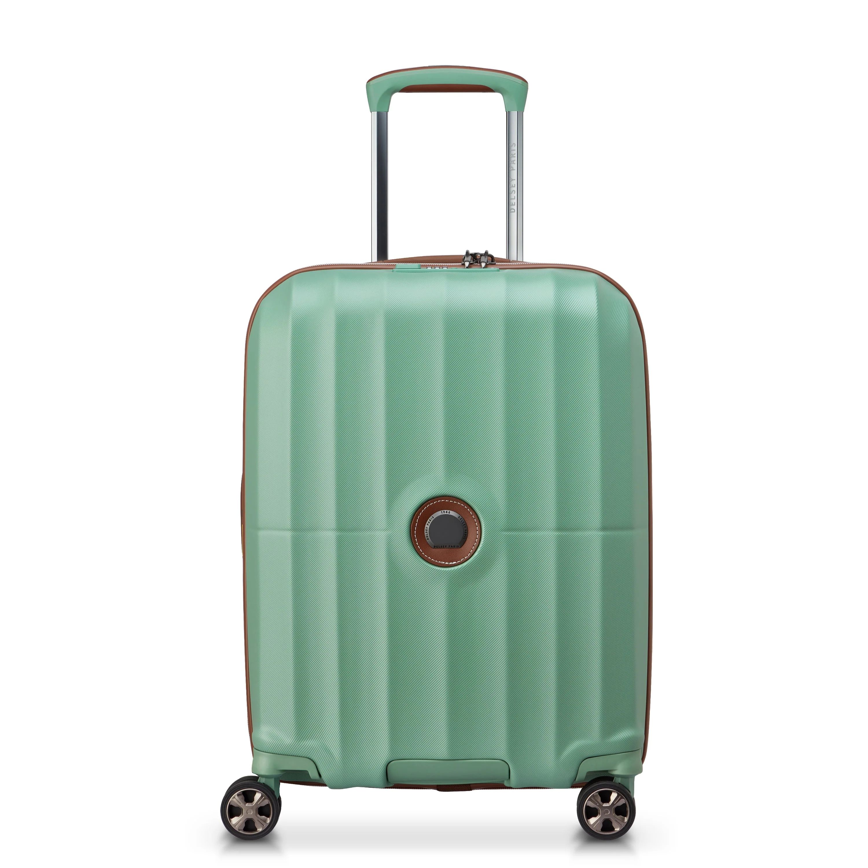 CARROUSEL 2 | Kabine Slim Koffer Erweiterbar 55 CM SALBEIGRUN