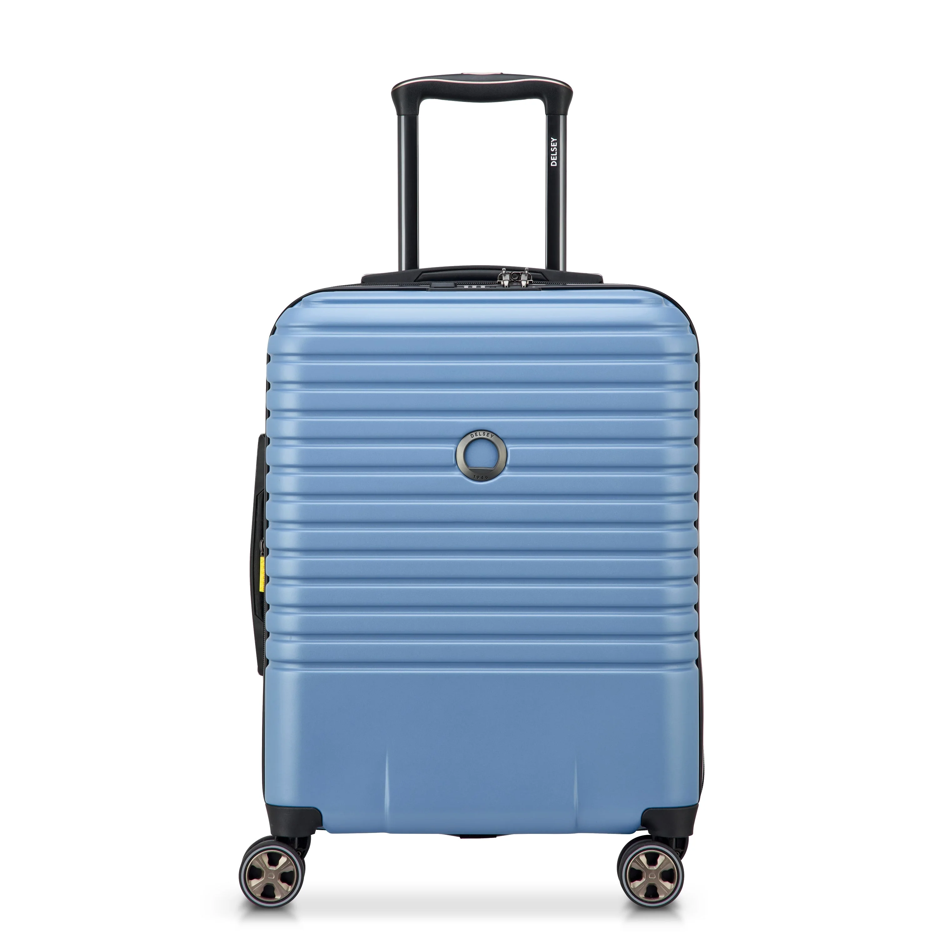 CAUMARTIN PLUS | Kabine Slim Koffer Erweiterbar 55 CM ZINK BLAU