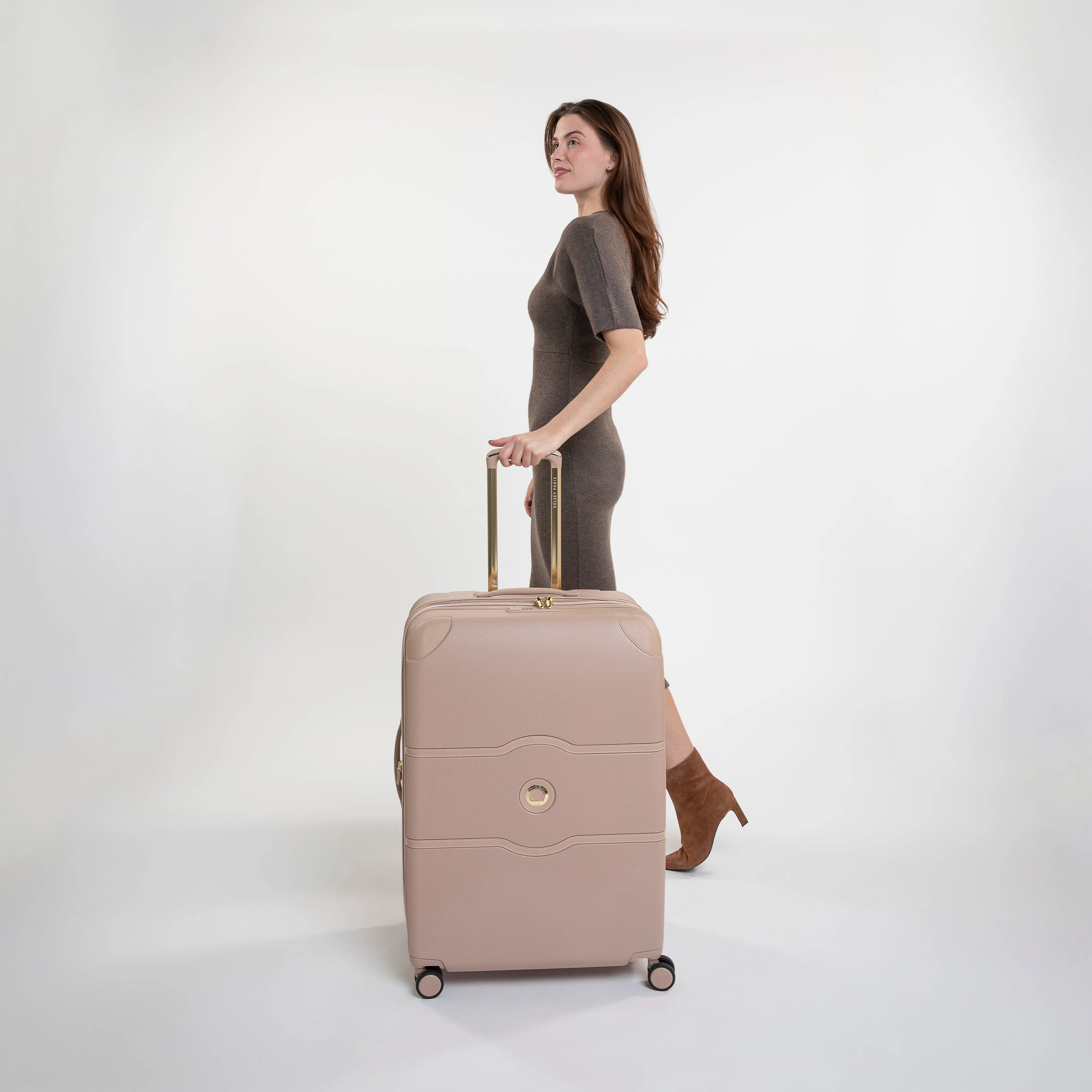 CHATELET AIR 2.0 | Check-in Large Koffer Erweiterbar 76.5 CM BEIGE ROSA