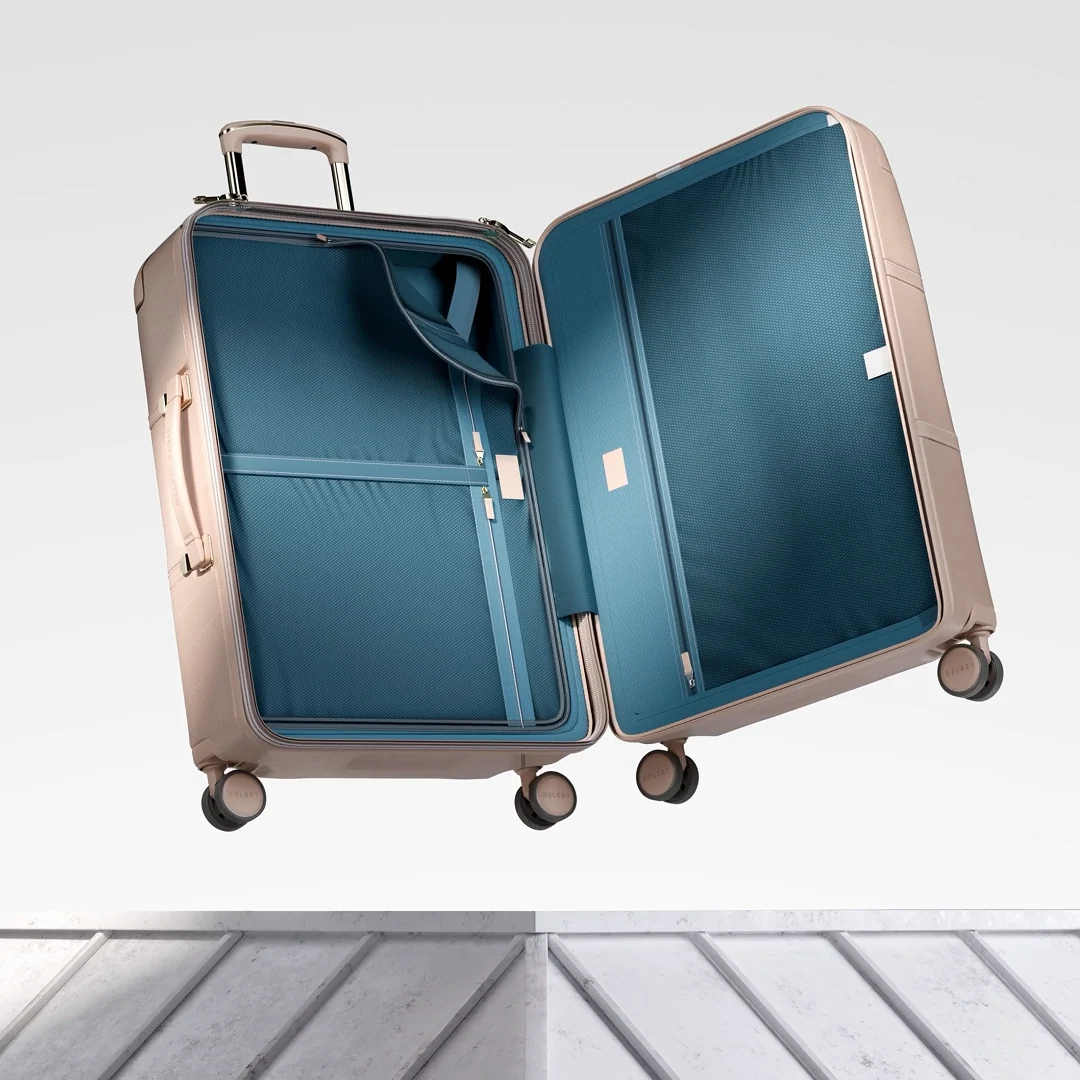 CHATELET AIR 2.0 | Check-in Large Koffer Erweiterbar 76.5 CM BEIGE ROSA