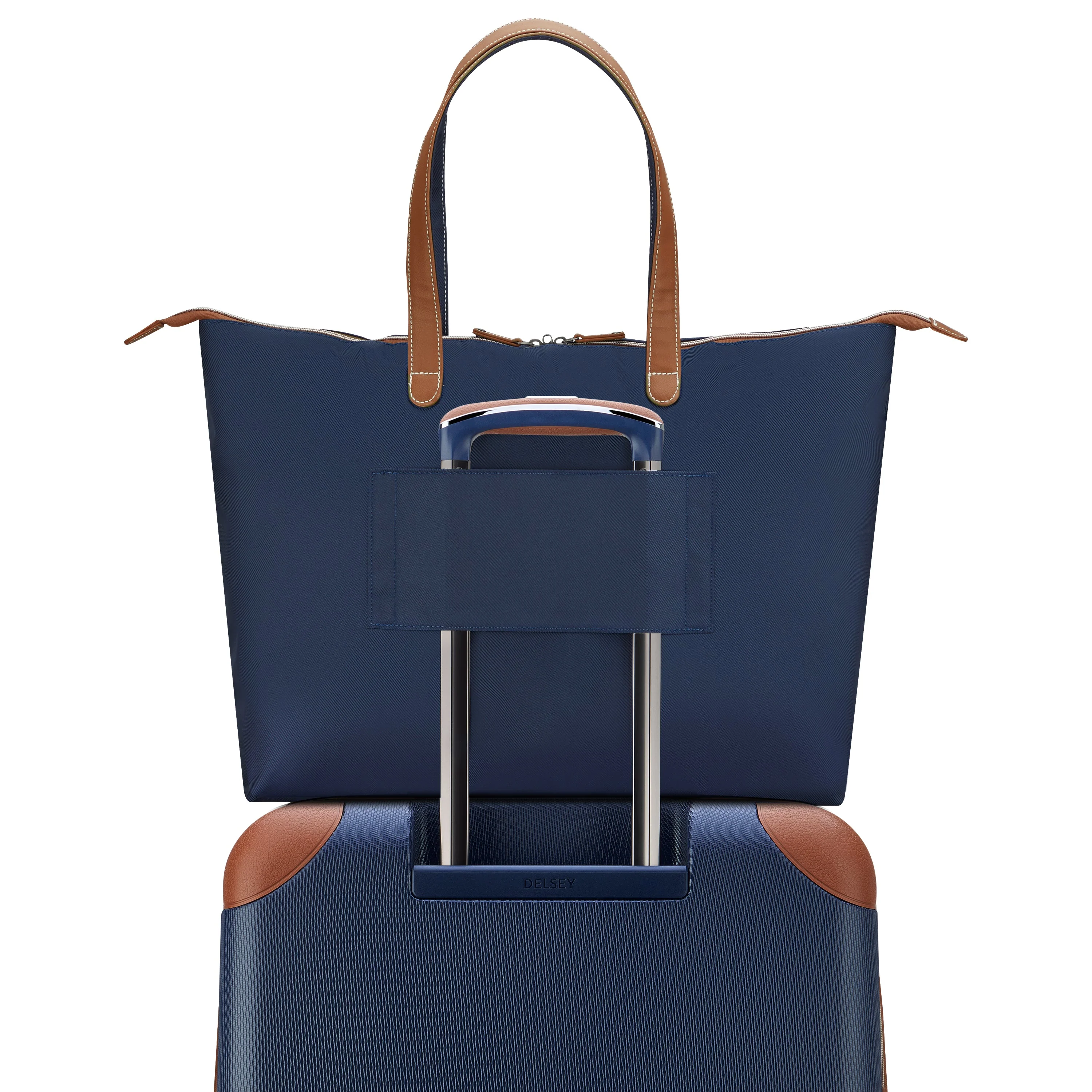 CHATELET AIR 2.0 | Faltbarer Shopper 44.5 CM MARINEBLAU