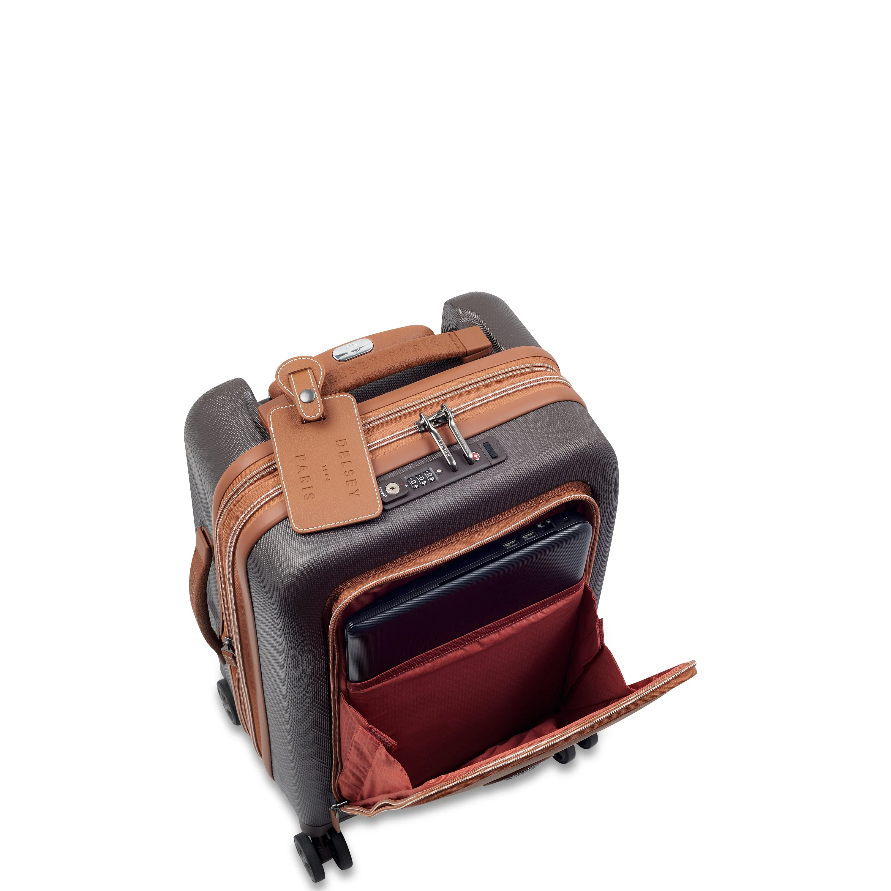 CHATELET AIR 2.0 | Kabine Koffer Erweiterbar 55 CM BRAUN