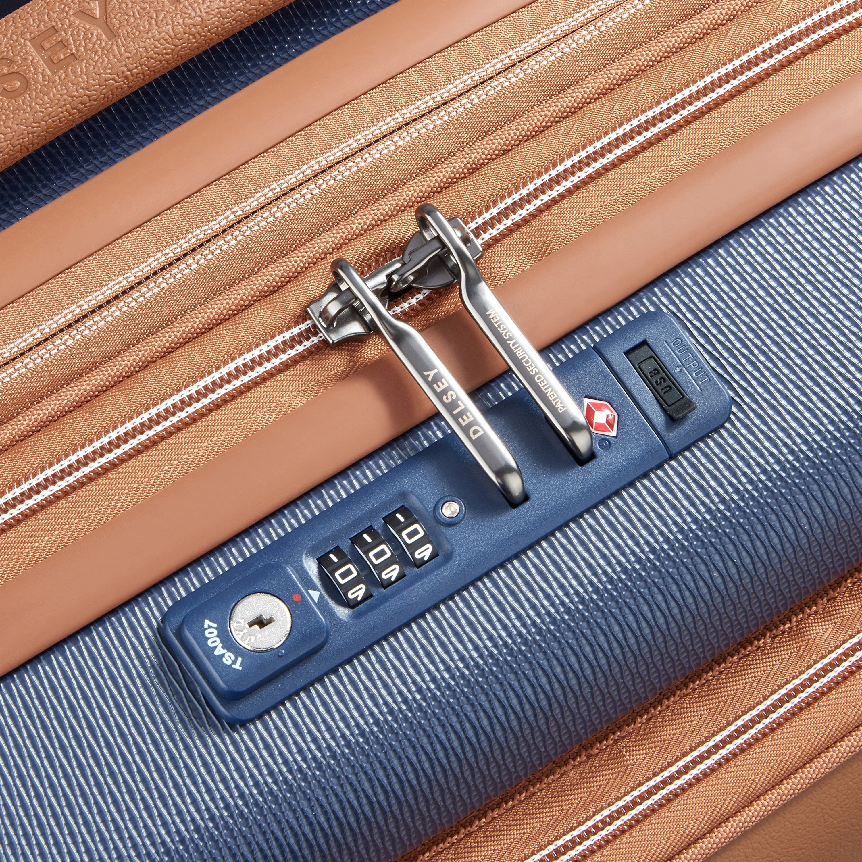 CHATELET AIR 2.0 | Kabine Koffer Erweiterbar 55 CM MARINEBLAU