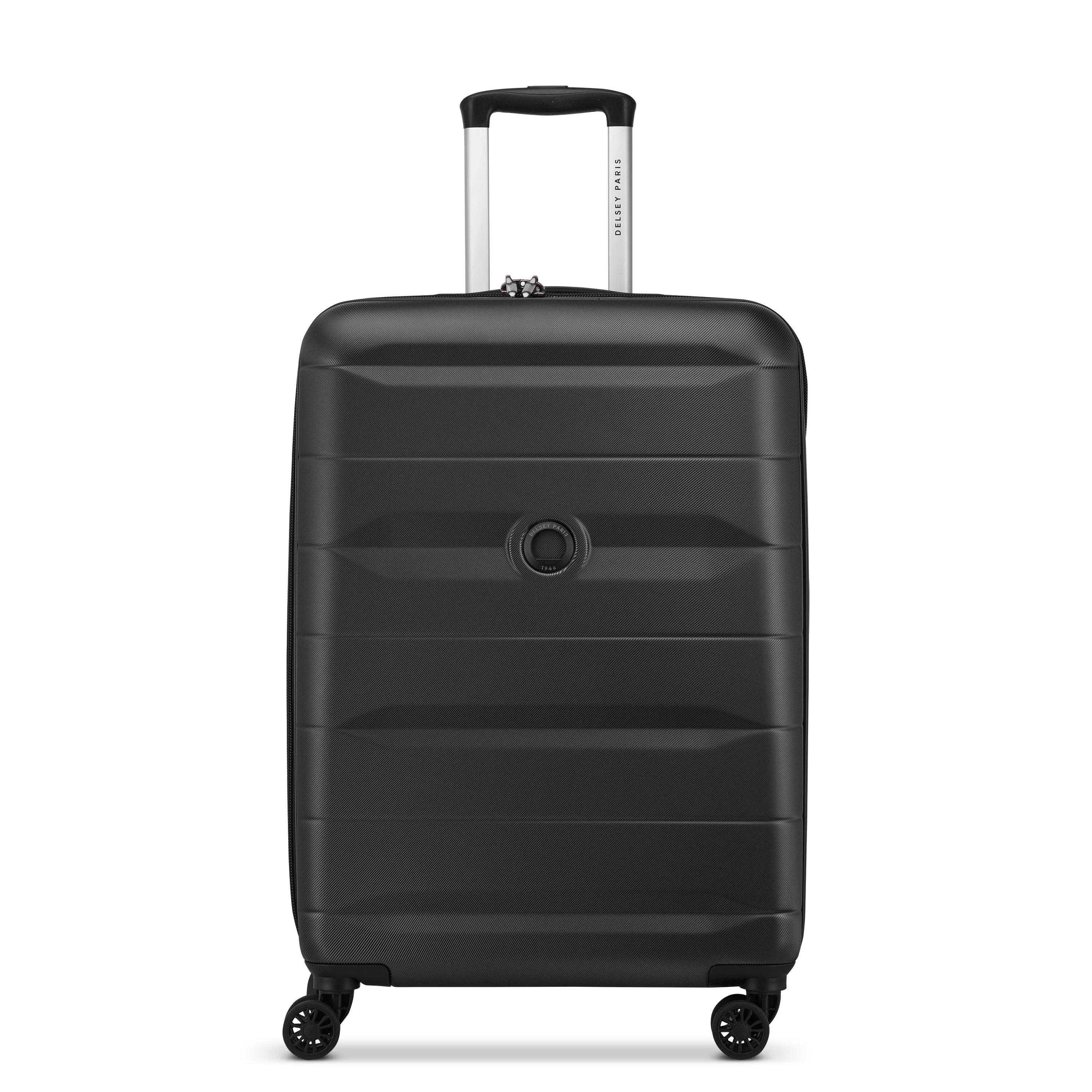 COMETE 4 | Check-in Medium Koffer Erweiterbar 67 CM SCHWARZ