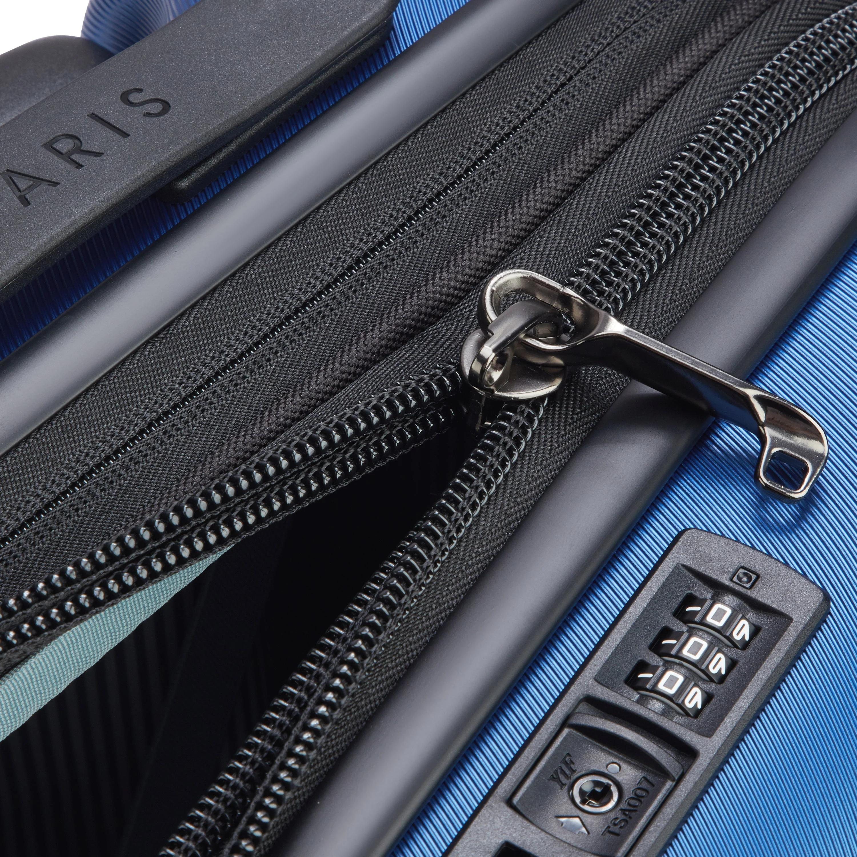 COMETE 4 | Kabine Slim Koffer Erweiterbar 55 CM HELLBLAU