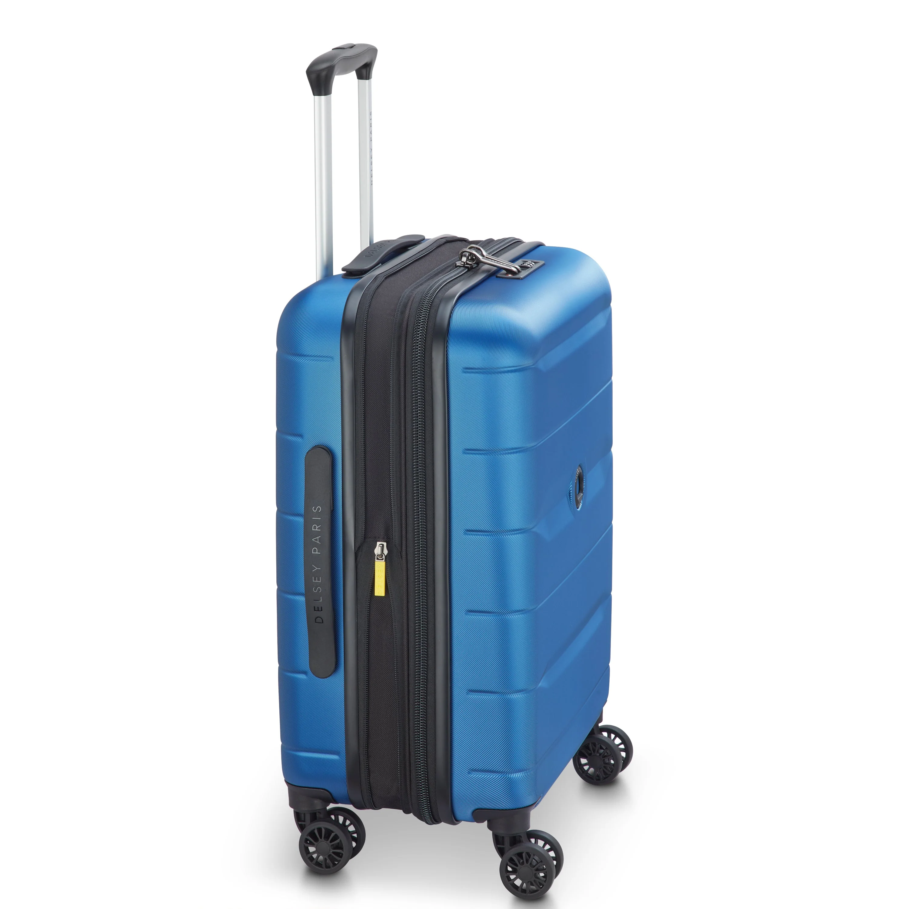 COMETE 4 | Kabine Slim Koffer Erweiterbar 55 CM HELLBLAU