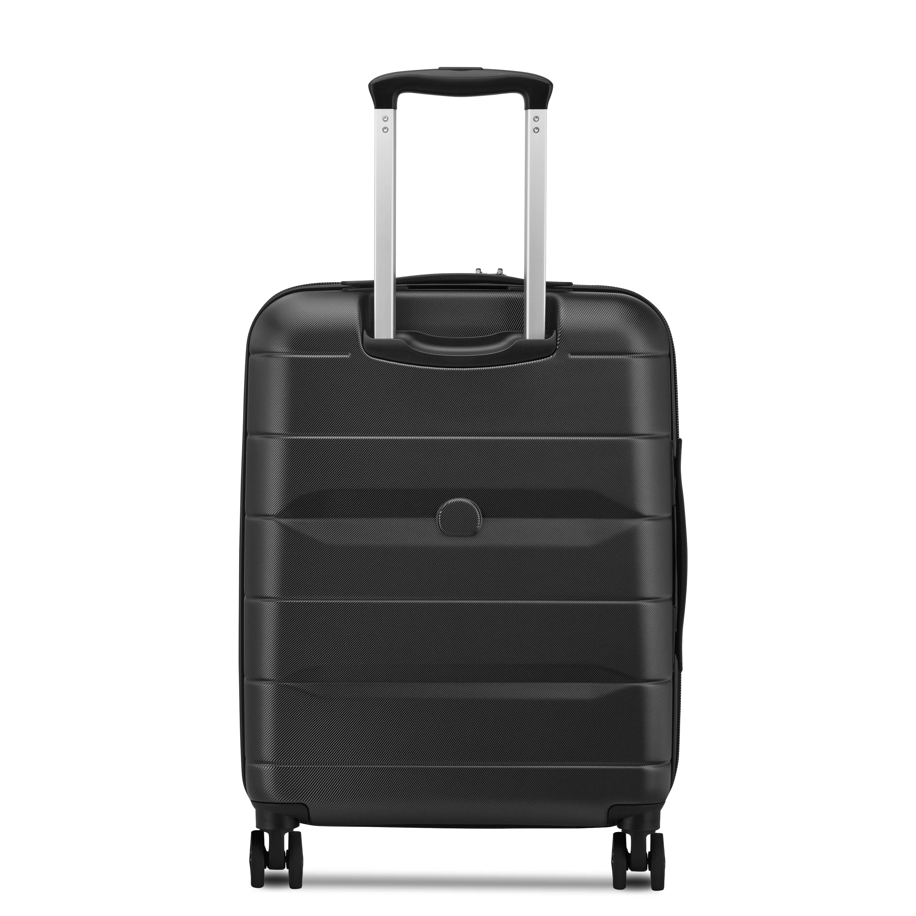 COMETE 4 | Kabine Slim Koffer Erweiterbar 55 CM SCHWARZ