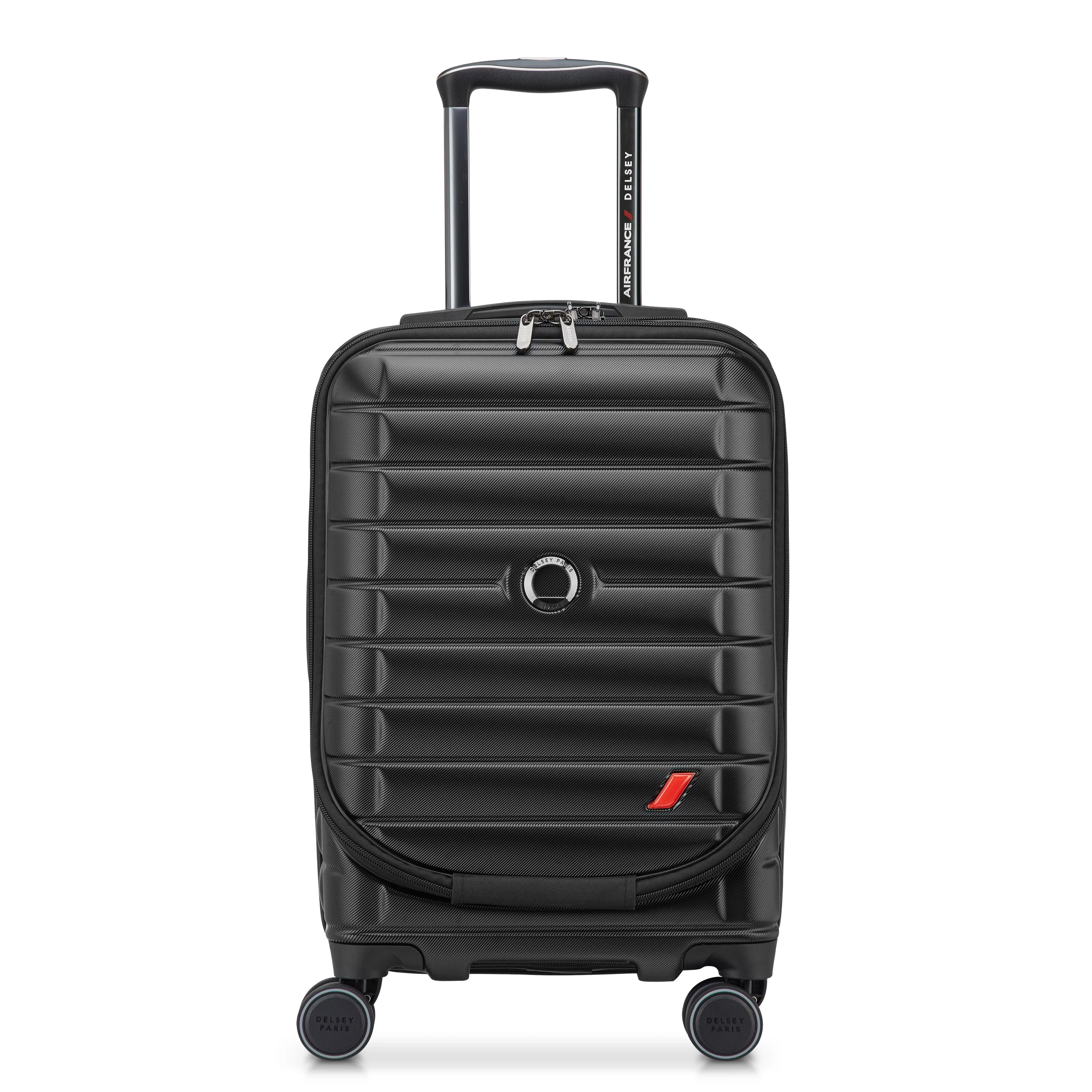 ELEGANCE | Kabine Koffer Erweiterbar 55 CM SCHWARZ