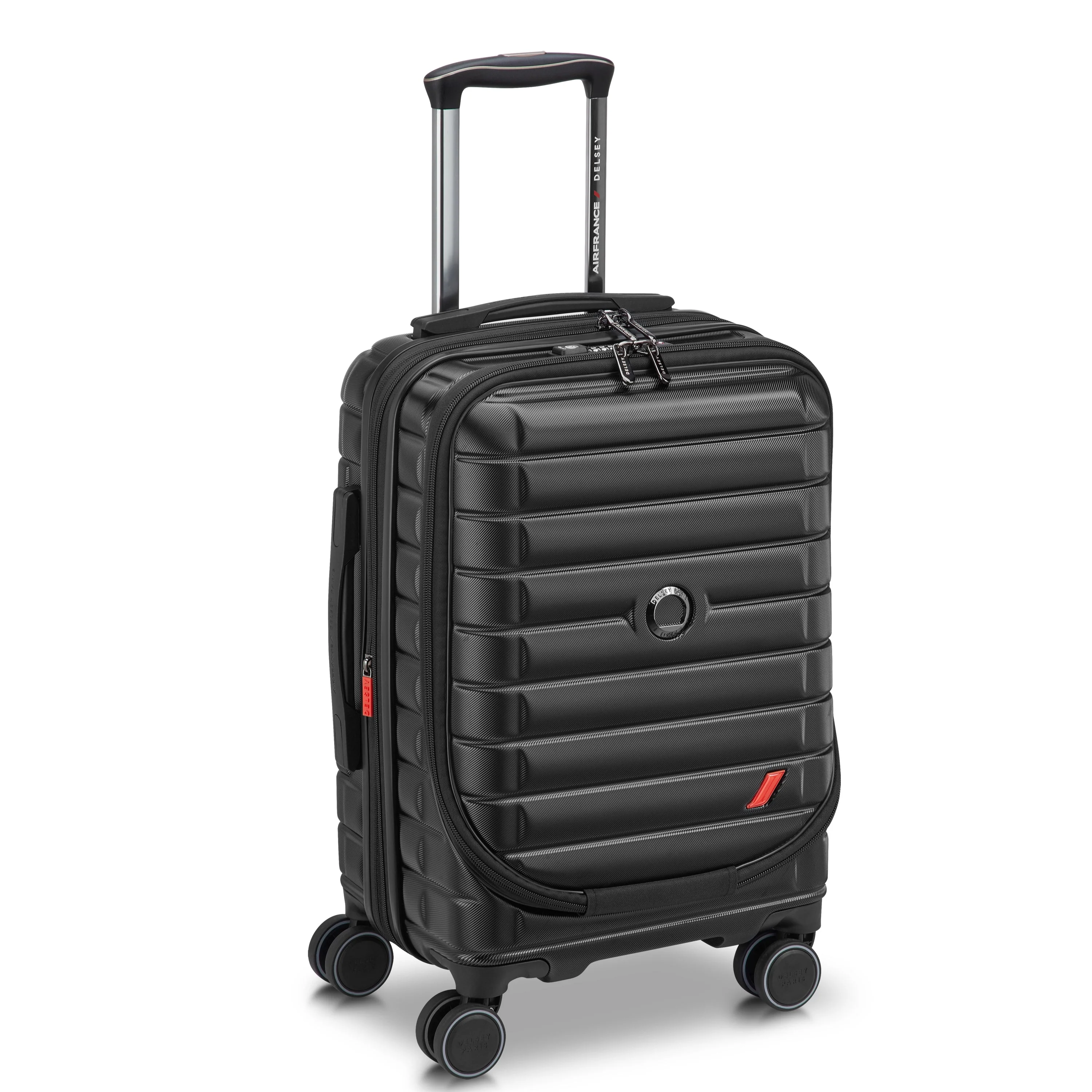 ELEGANCE | Kabine Koffer Erweiterbar 55 CM SCHWARZ