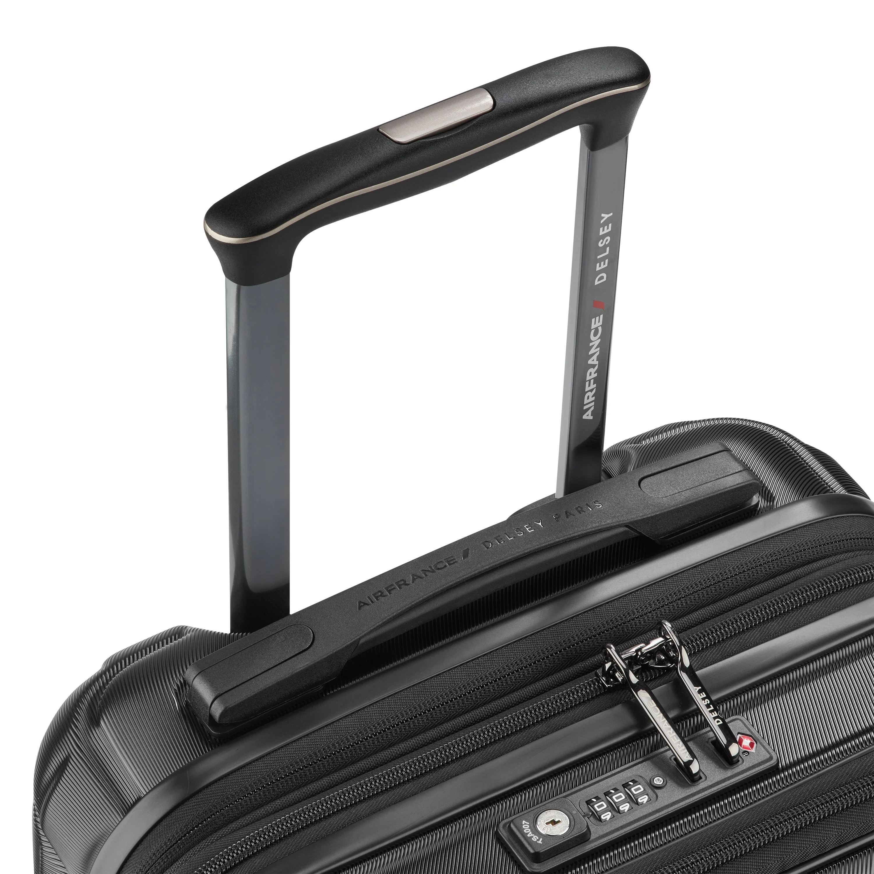 ELEGANCE | Kabine Koffer Erweiterbar 55 CM SCHWARZ