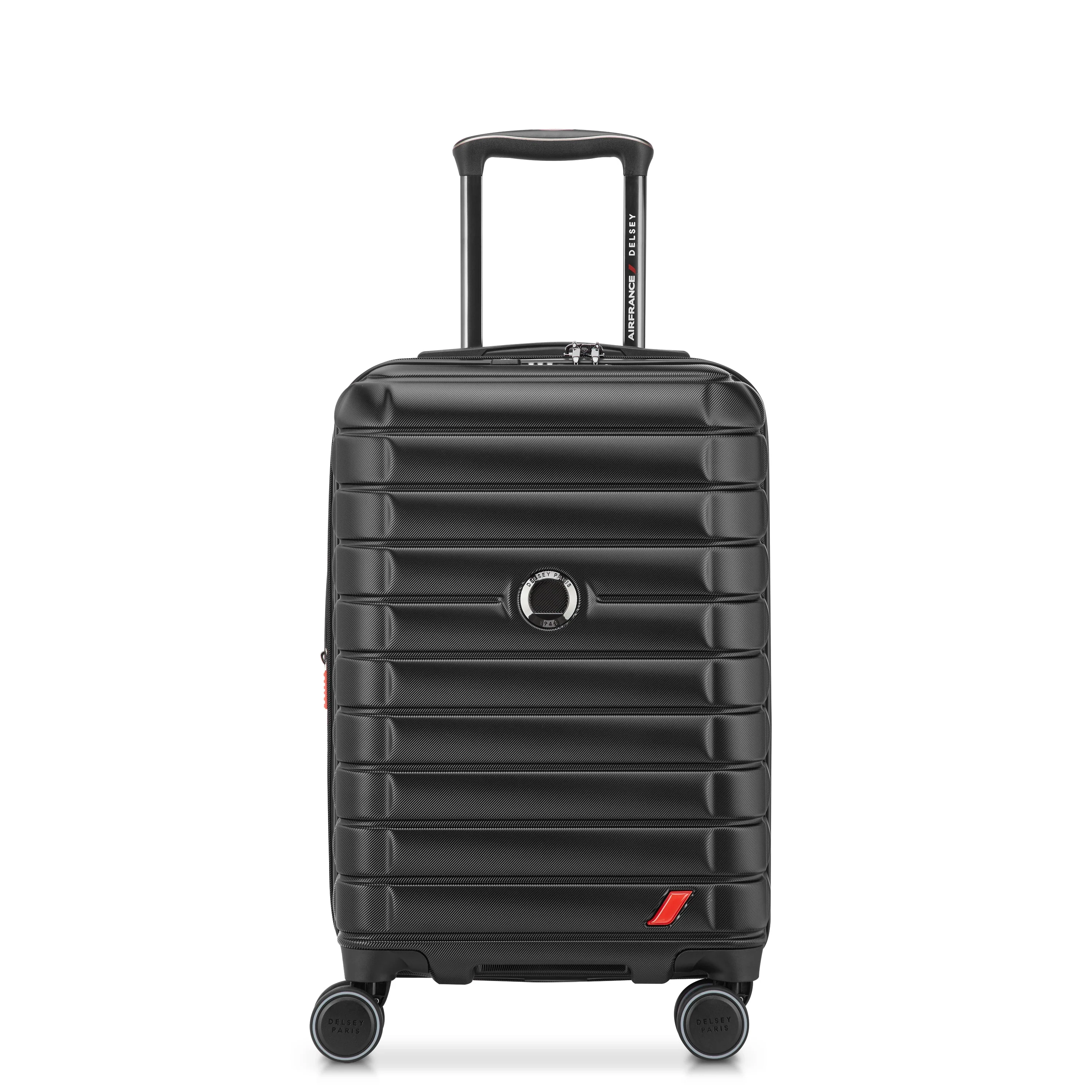 ELEGANCE | Kabine Koffer Erweiterbar 55 CM SCHWARZ