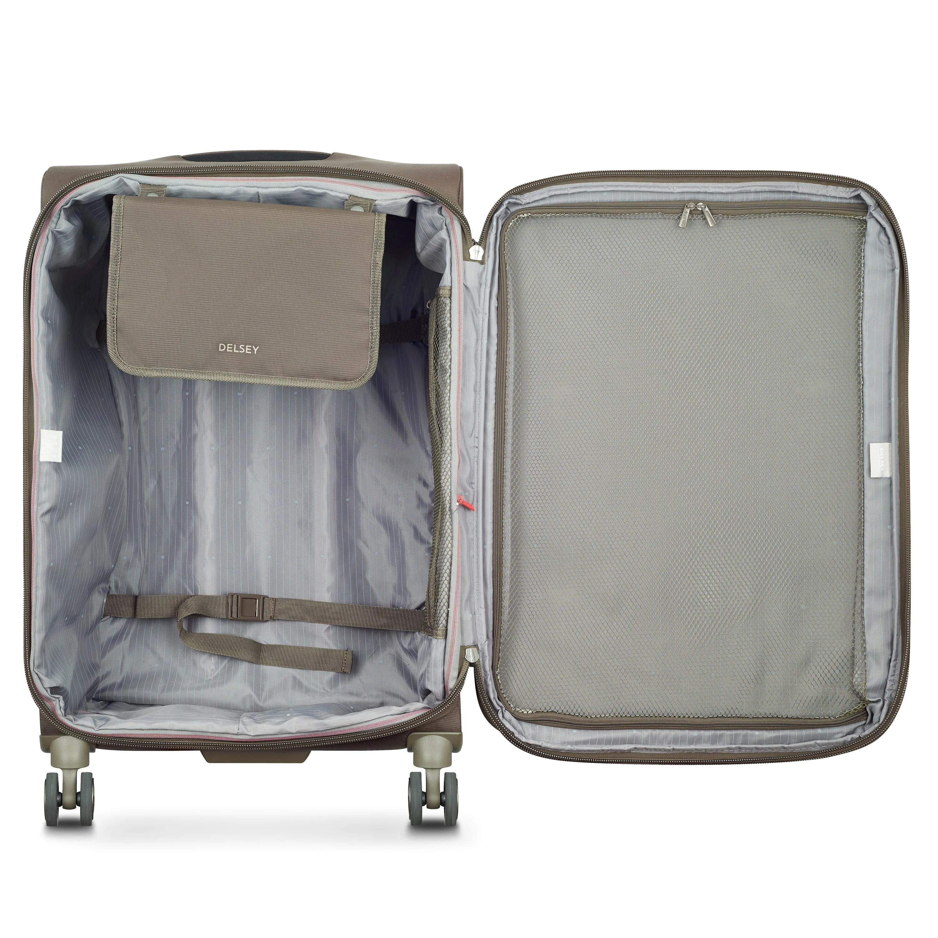 HELIUM DLX | Check-in Large Koffer Erweiterbar 71 CM MOKKA