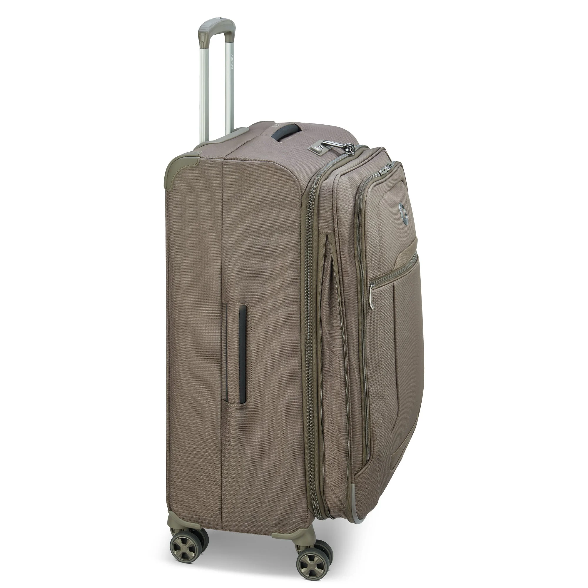 HELIUM DLX | Check-in Large Koffer Erweiterbar 71 CM MOKKA