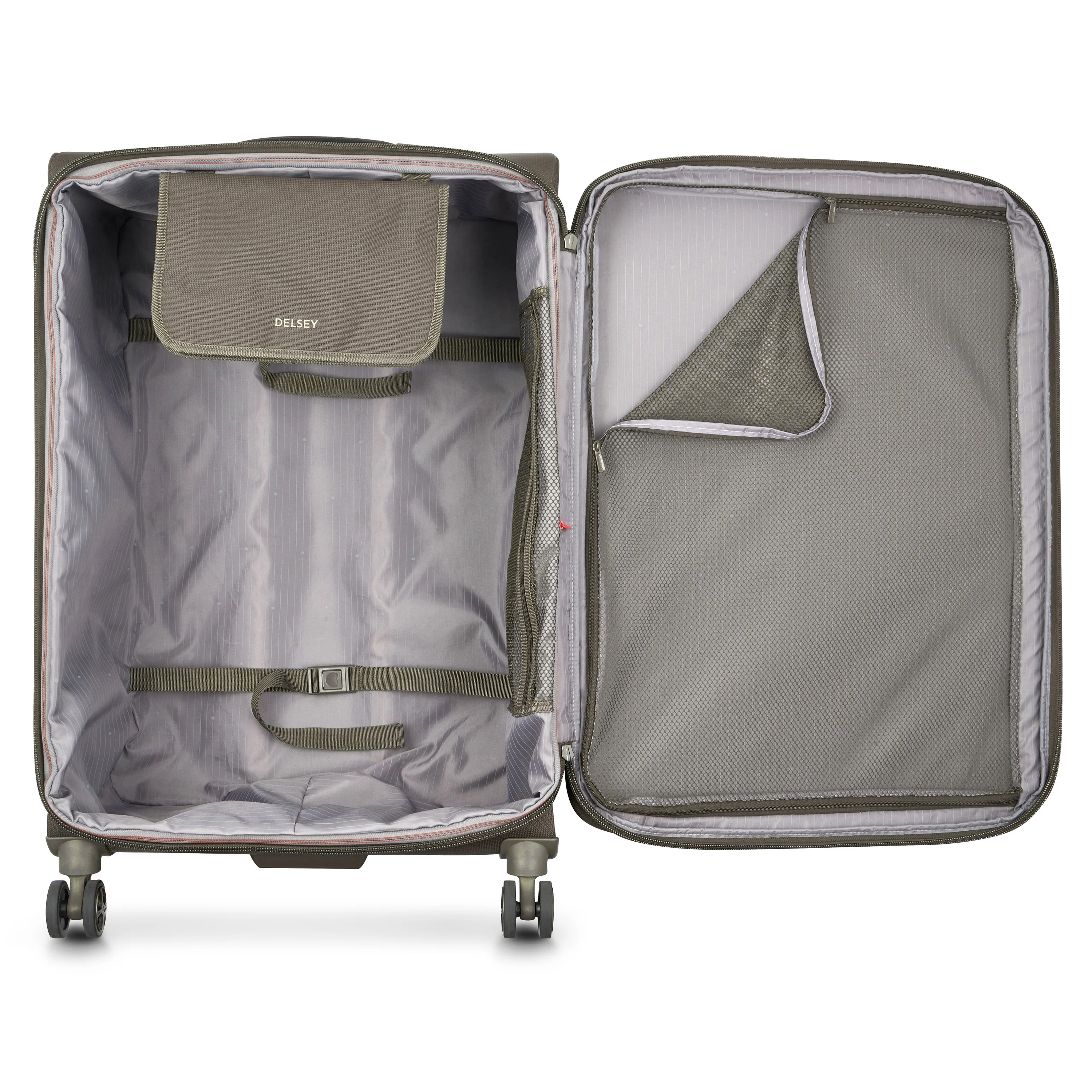 HELIUM DLX | Check-in Large Koffer Erweiterbar 77.5 CM MOKKA