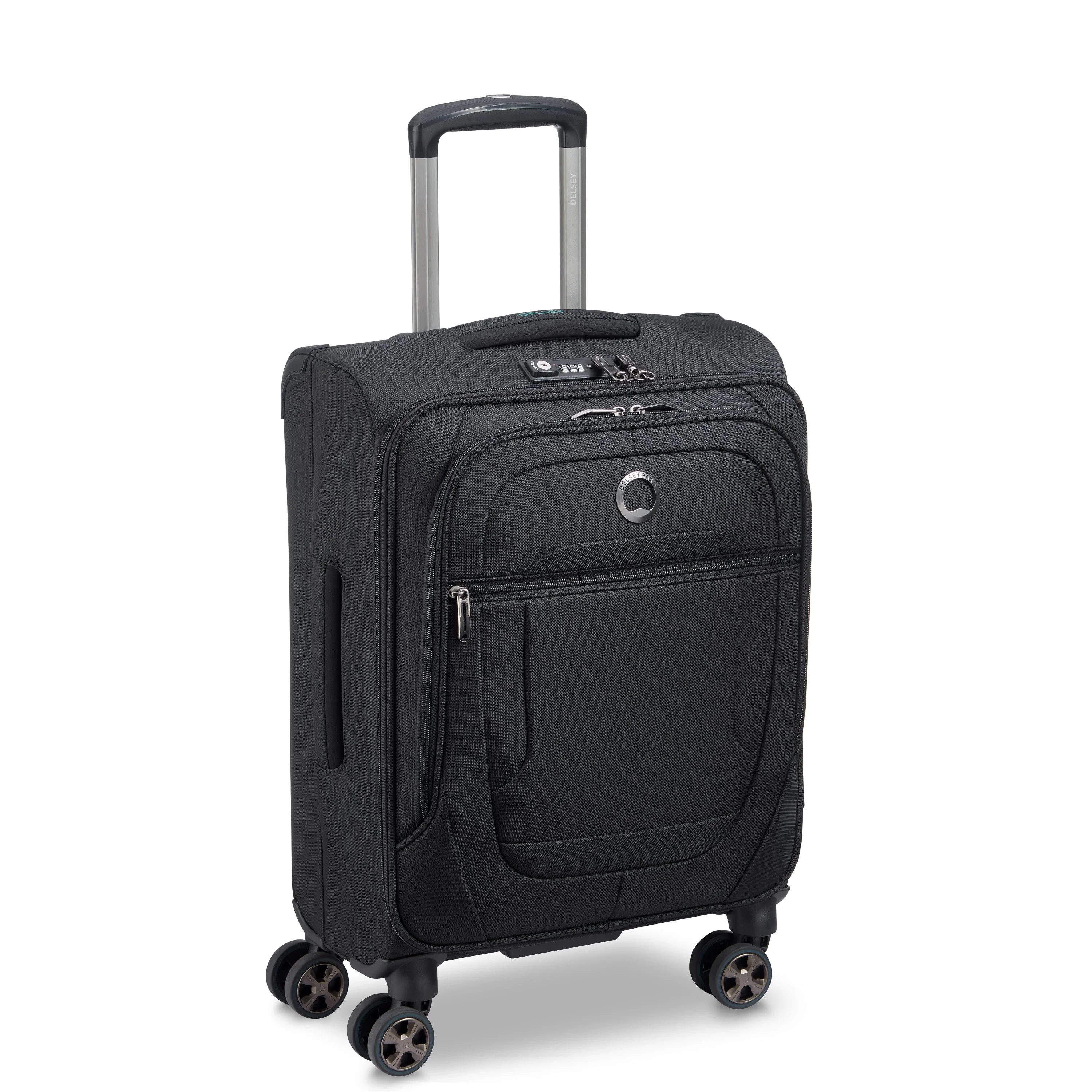 HELIUM DLX | Kabine Slim Koffer 55 CM SCHWARZ