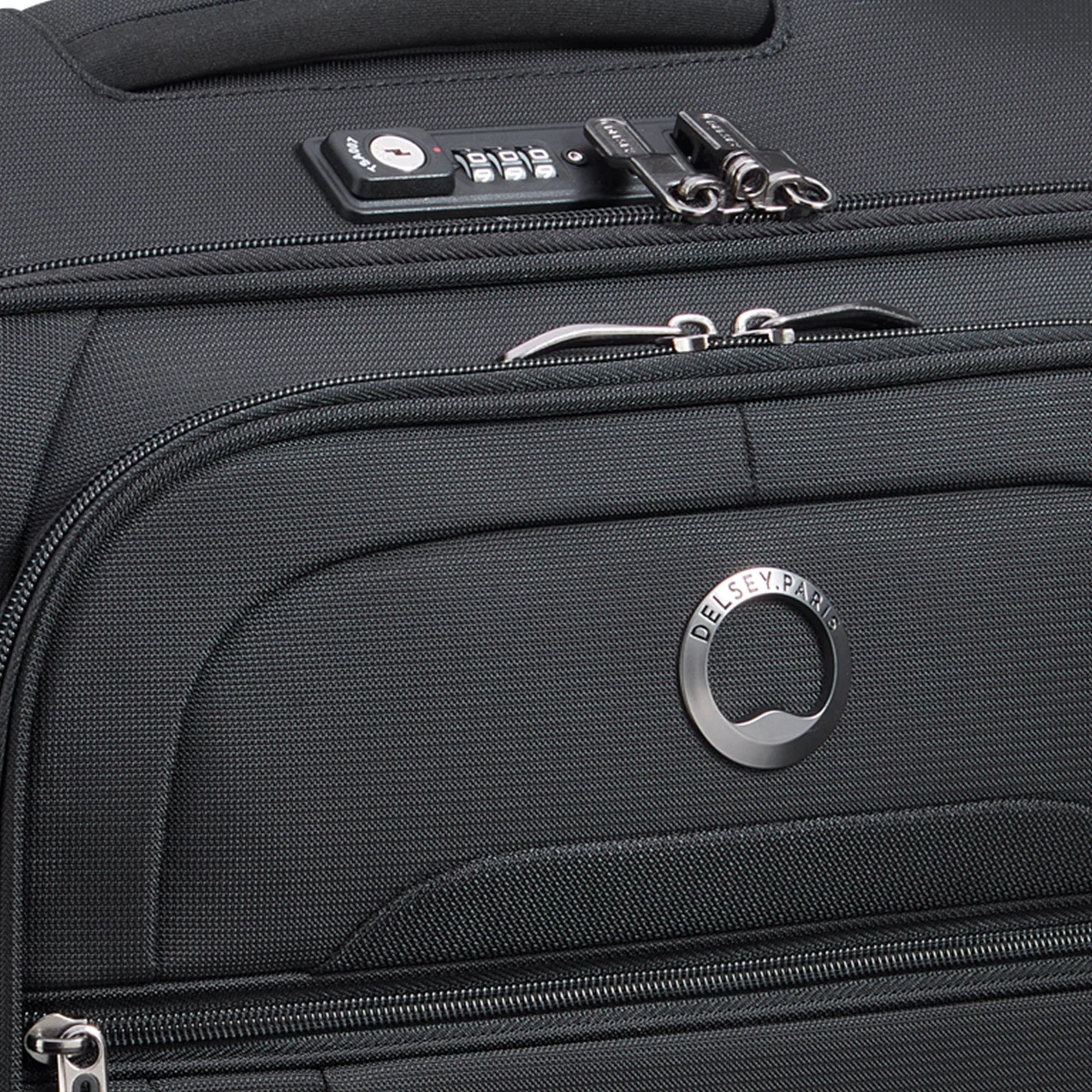 HELIUM DLX | Kabine Slim Koffer 55 CM SCHWARZ