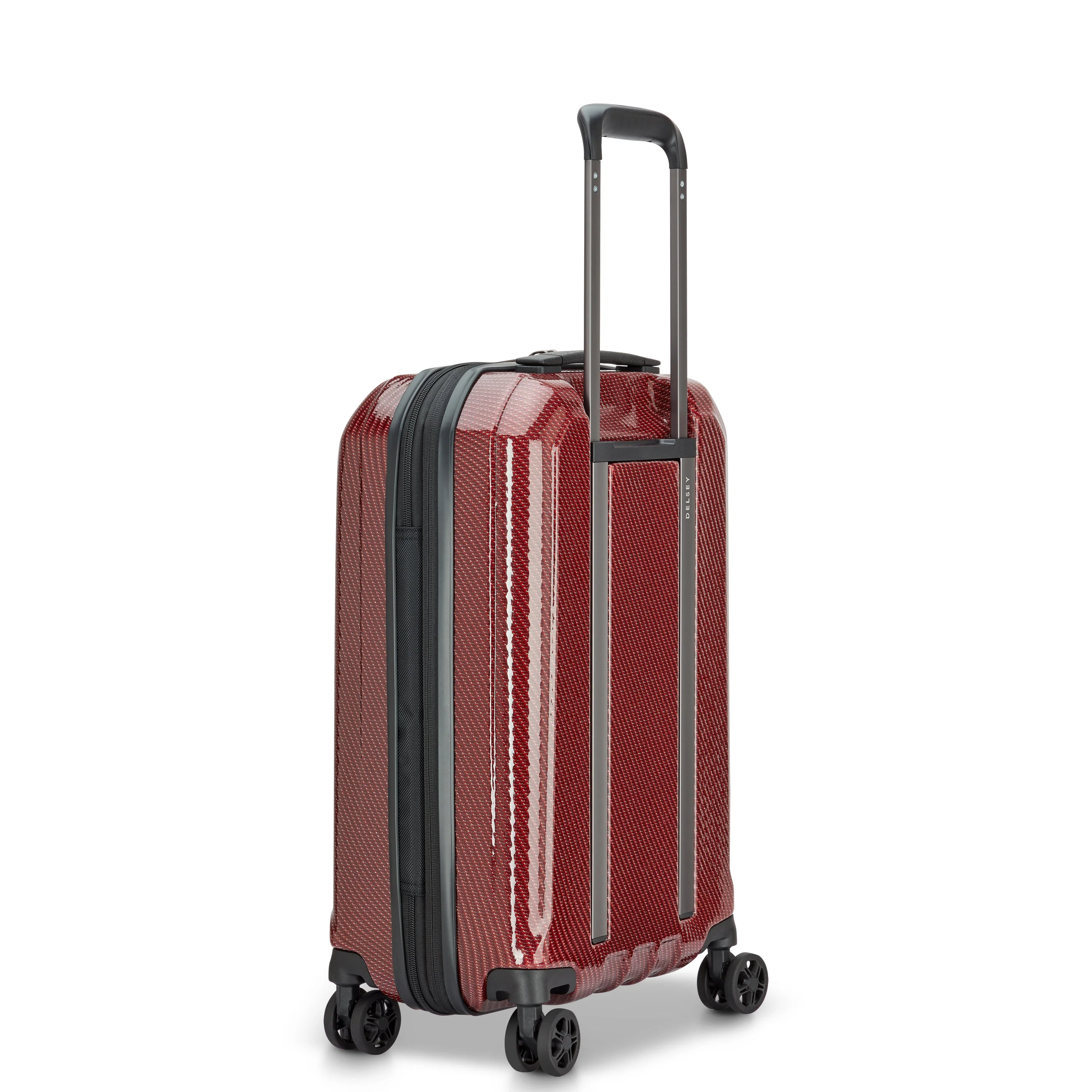 HELIUM ULTIMATE | Erweiterbare Kabinentrolley 55 CM BURGUNDERROT - 2,3 kg
