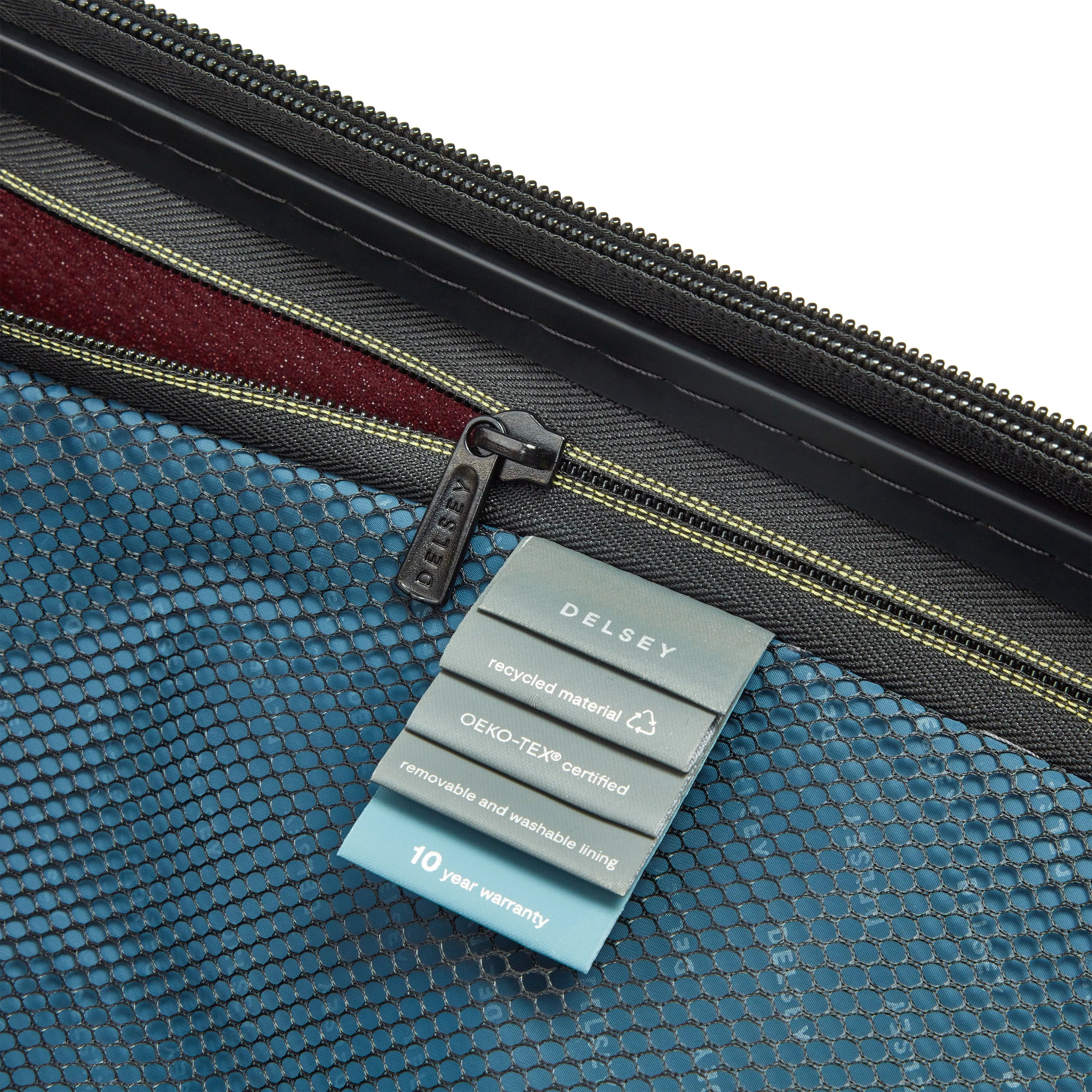 HELIUM ULTIMATE | Erweiterbare Kabinentrolley 55 CM BURGUNDERROT - 2,3 kg