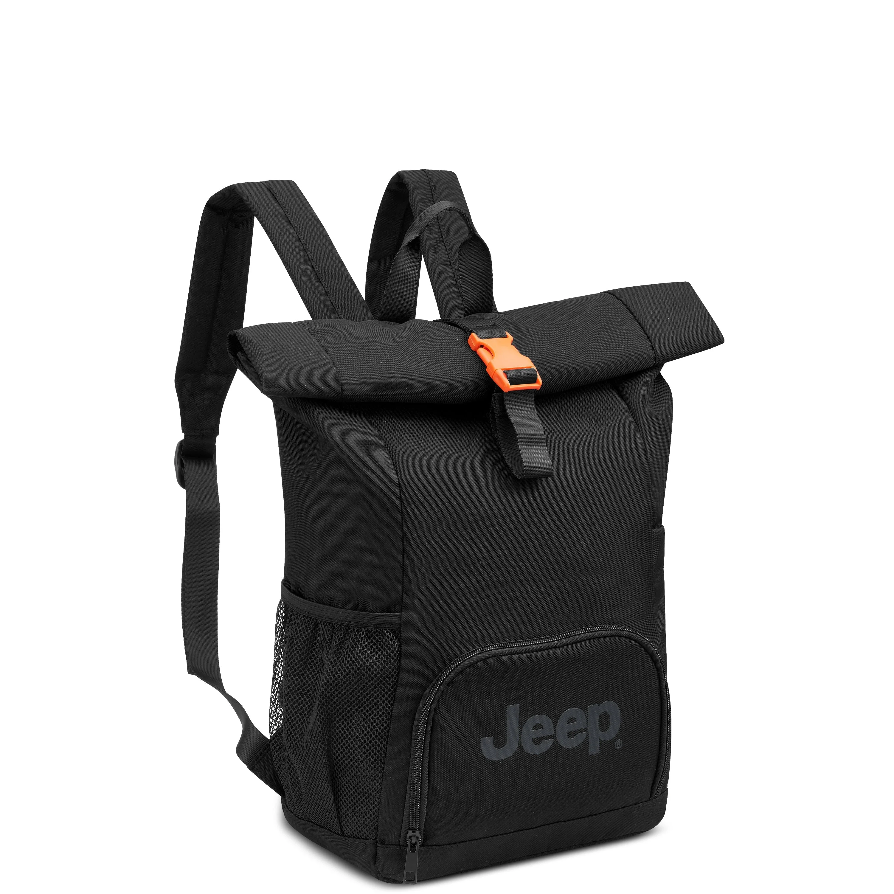 JS016D | Rolltop-Rucksack 22L SCHWARZ