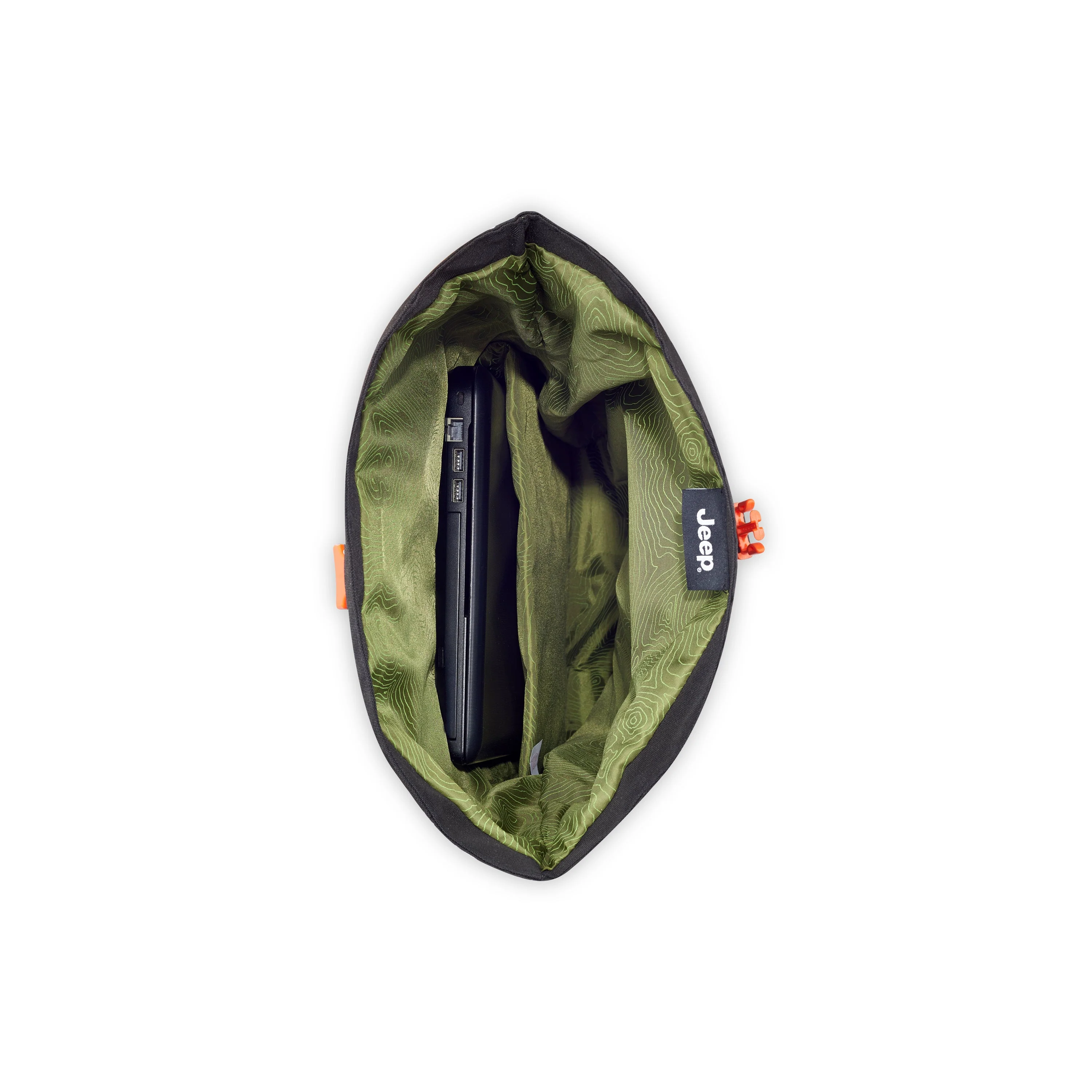 JS016D | Rolltop-Rucksack 22L SCHWARZ