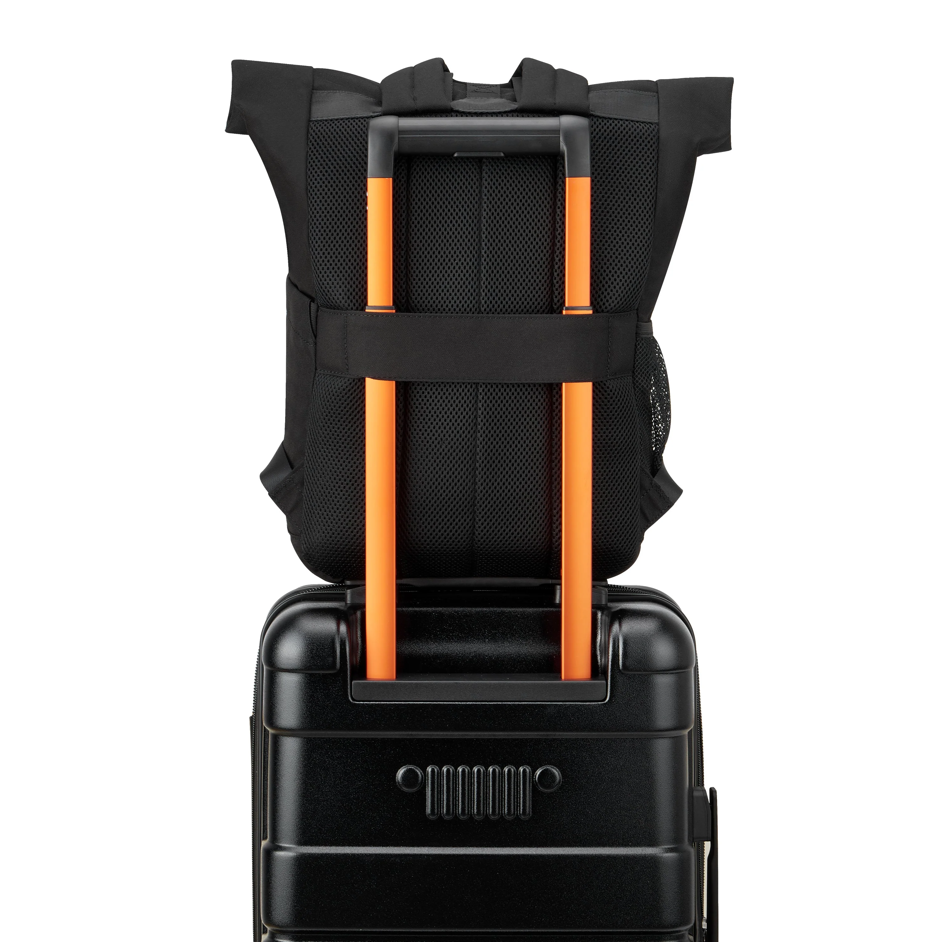JS016D | Rolltop-Rucksack 22L SCHWARZ