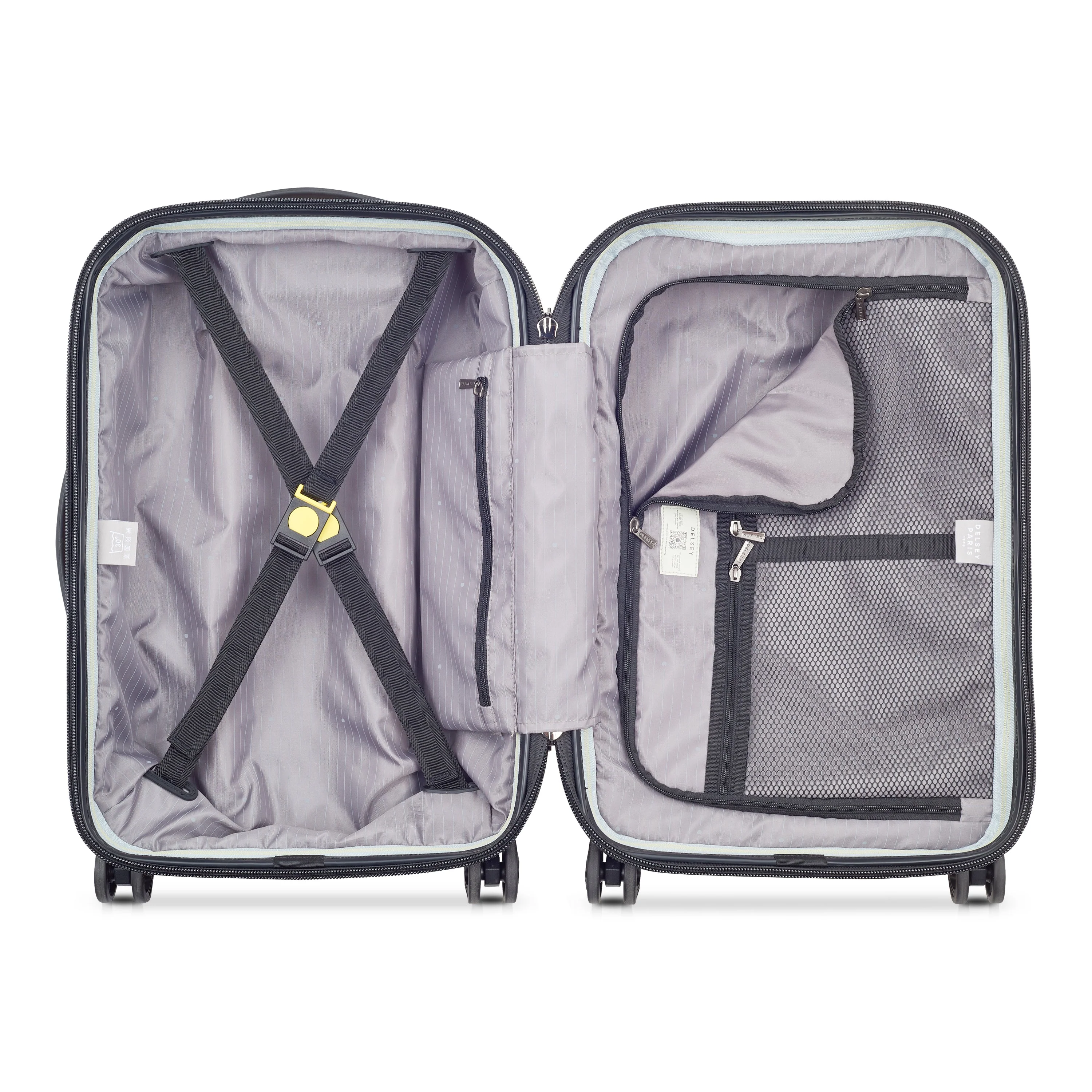 KARAT 2.0 | Kabine Koffer 55 CM BLASSGELB