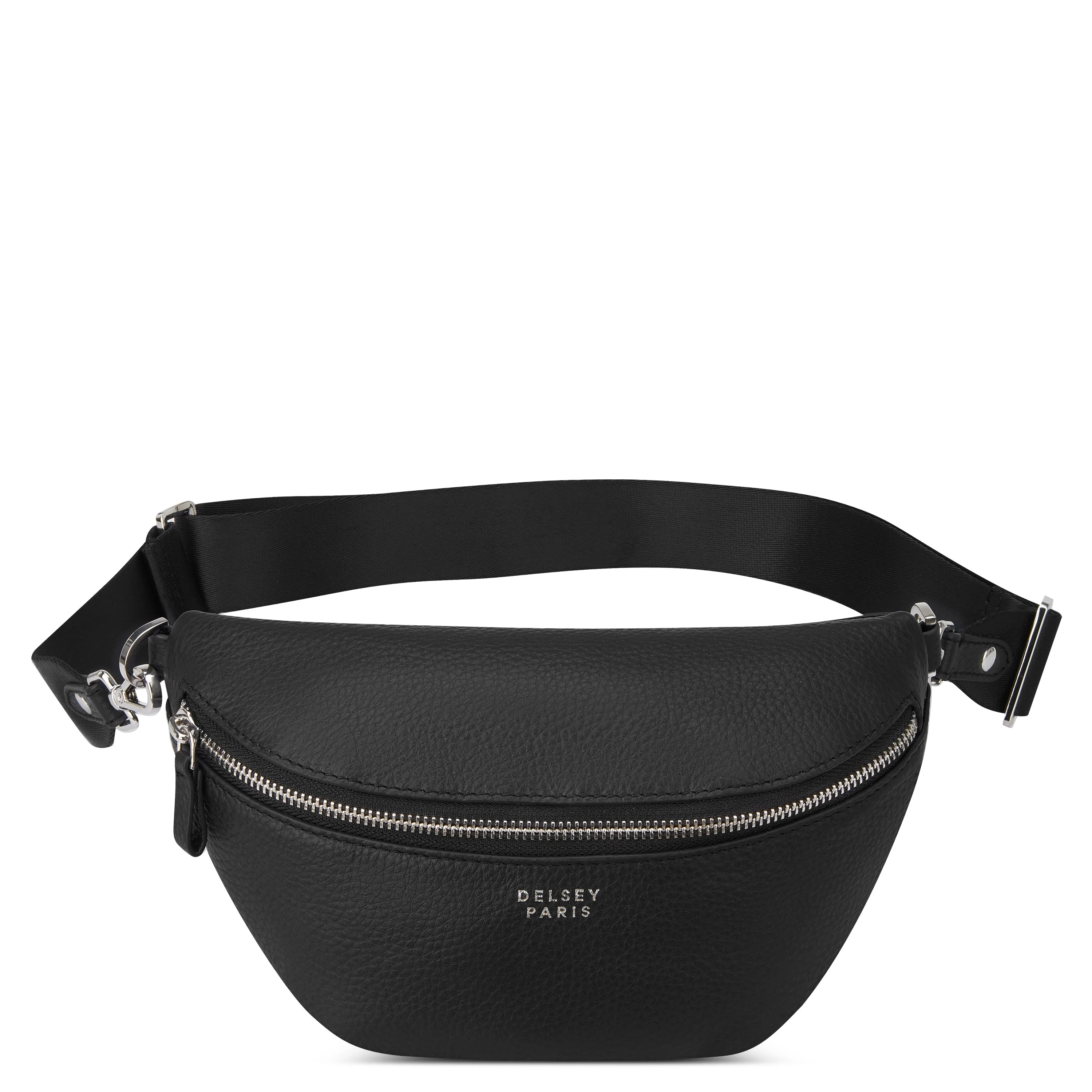LE CUIR GRAINE | Gürteltasche SCHWARZ