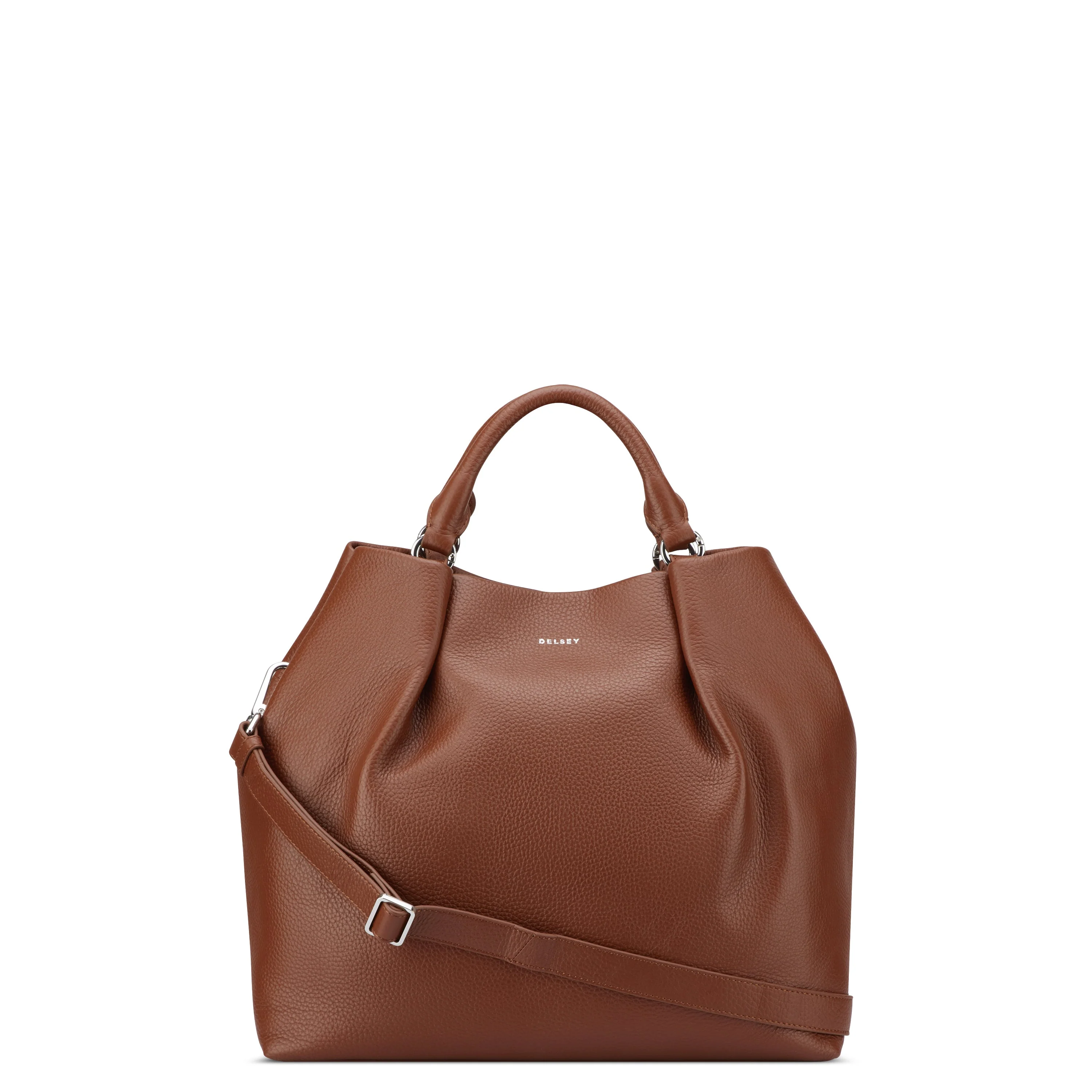 LE CUIR GRAINE | Handtasche COGNAC