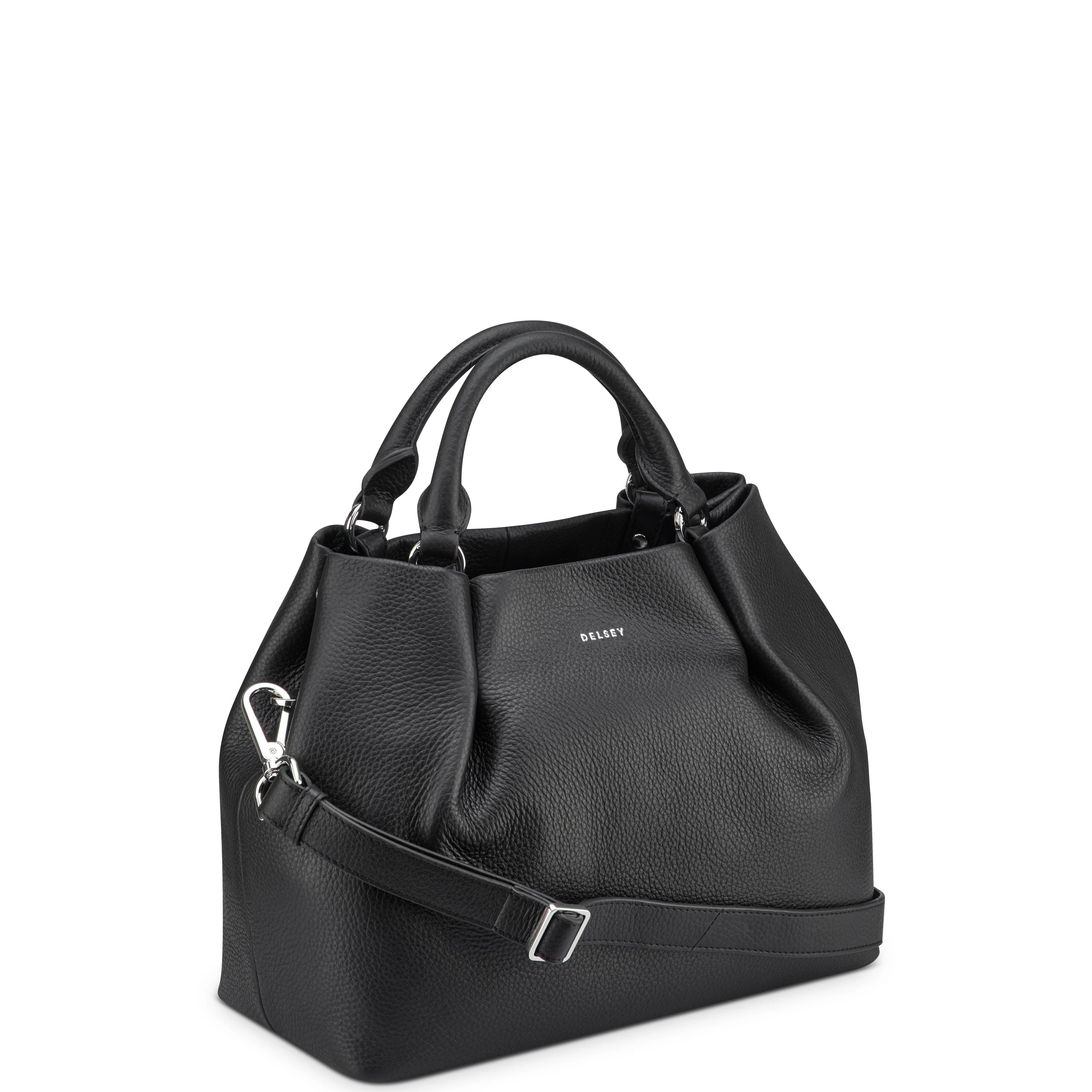LE CUIR GRAINE | Handtasche SCHWARZ