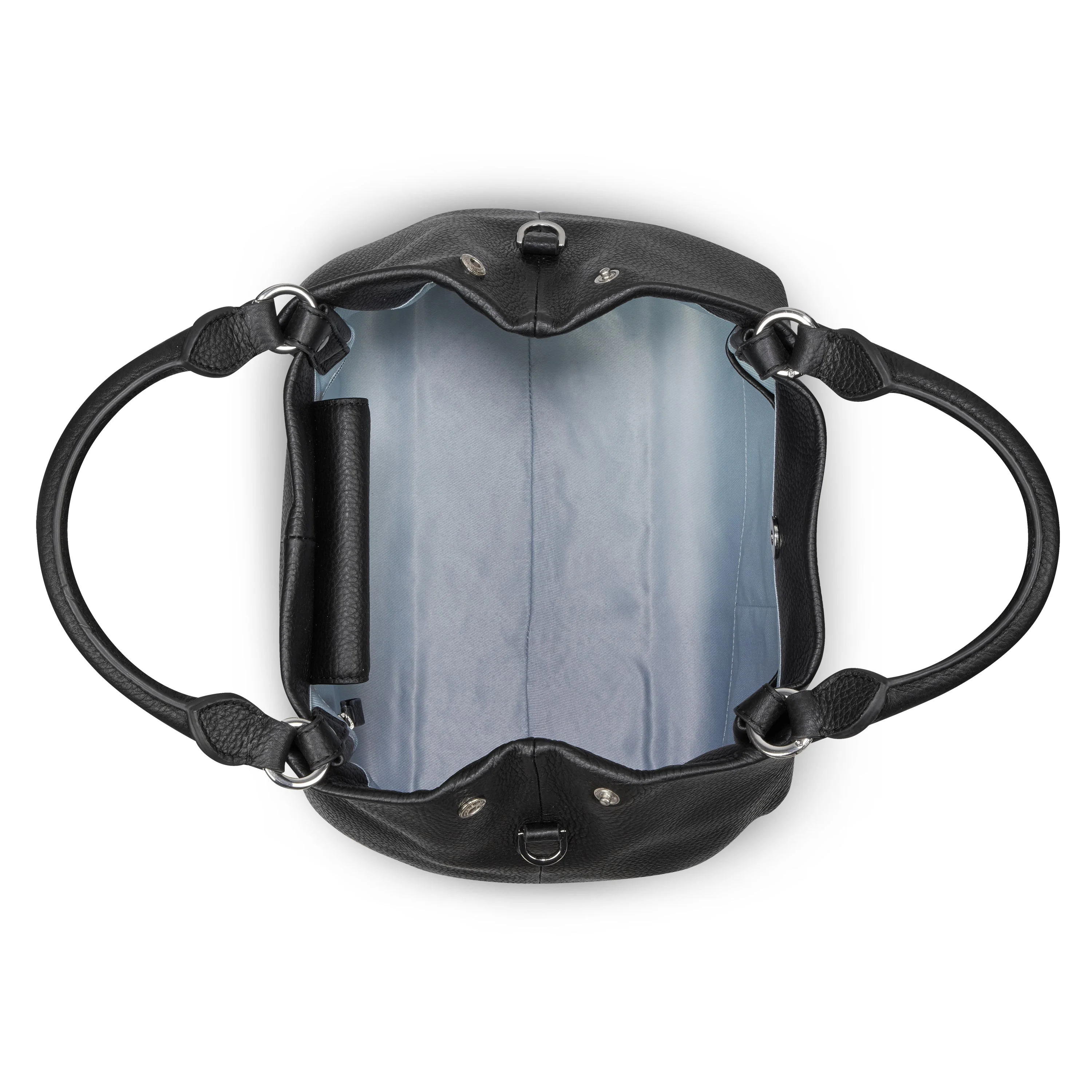 LE CUIR GRAINE | Handtasche SCHWARZ