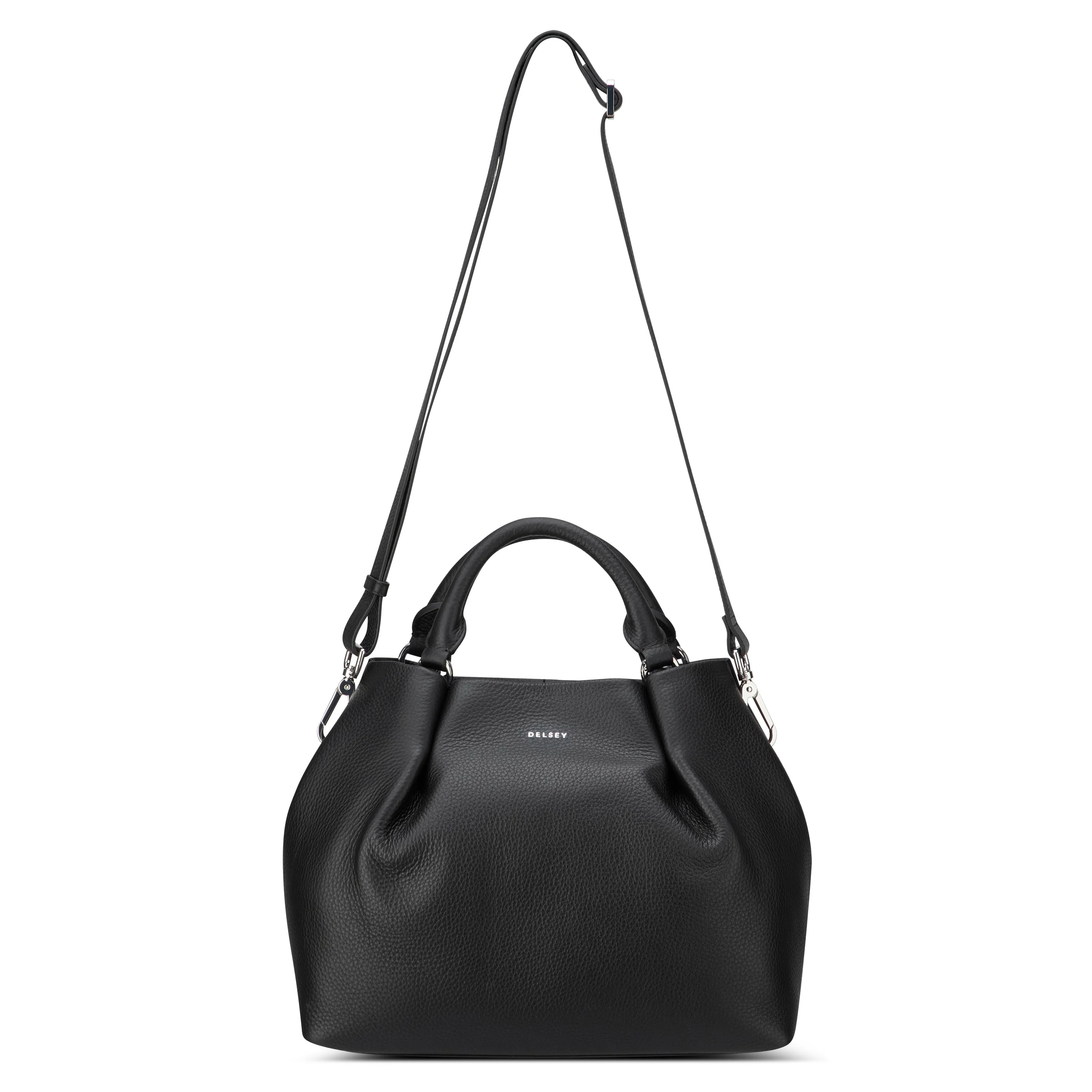 LE CUIR GRAINE | Handtasche SCHWARZ