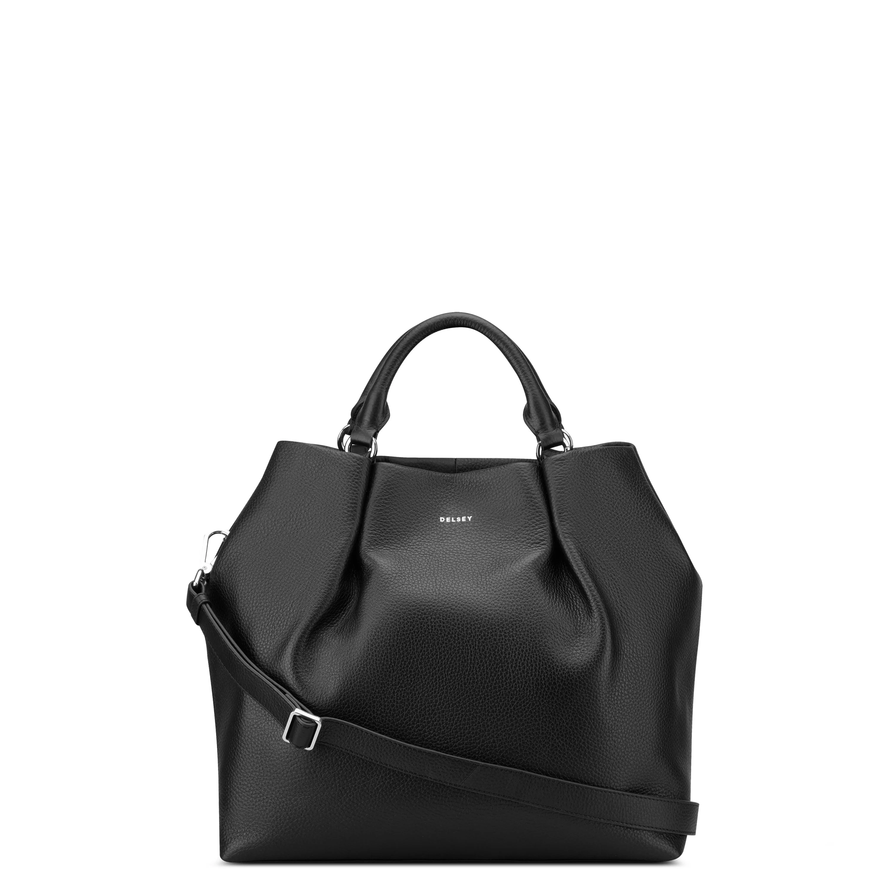 LE CUIR GRAINE | Handtasche SCHWARZ