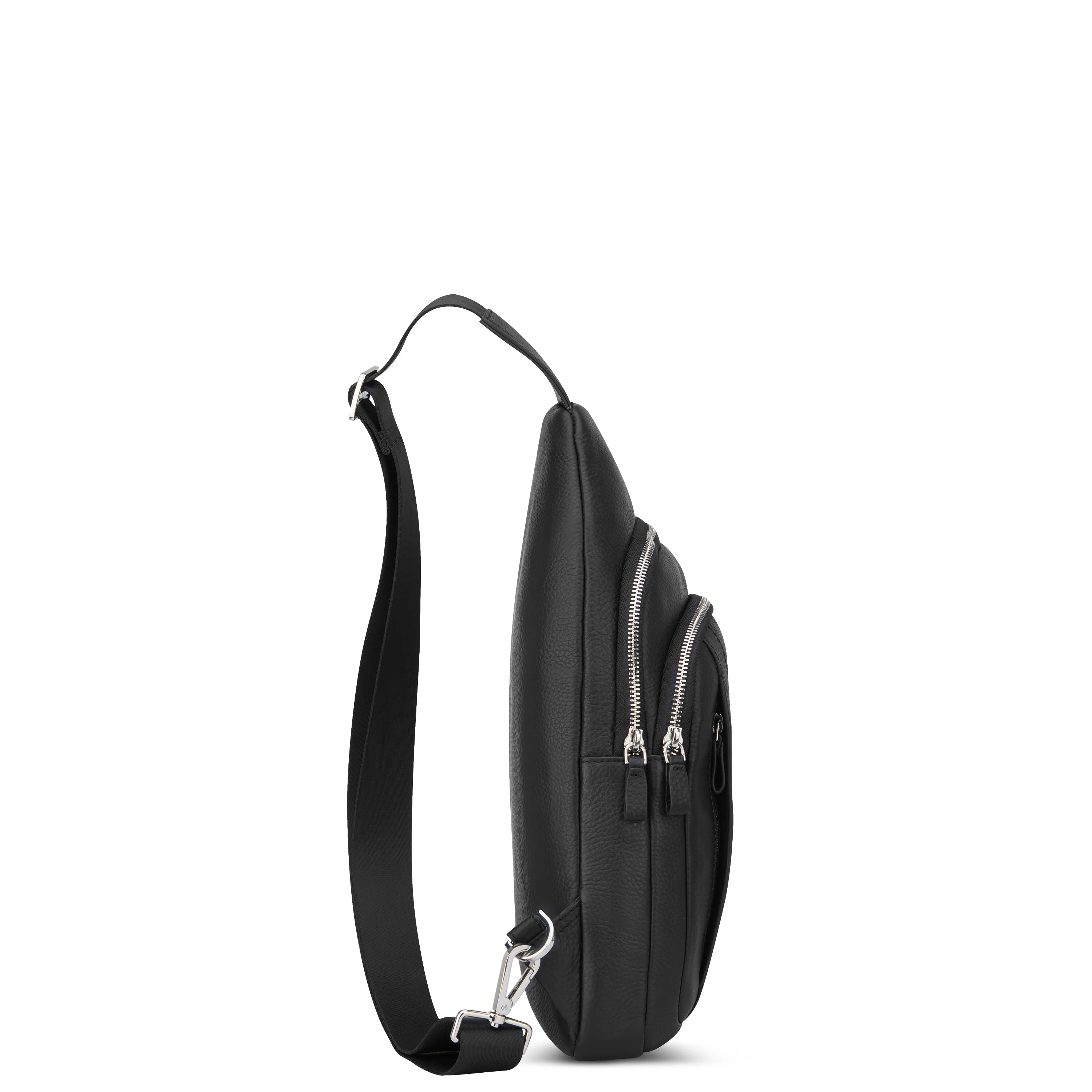 LE CUIR GRAINE | Holstertasche SCHWARZ