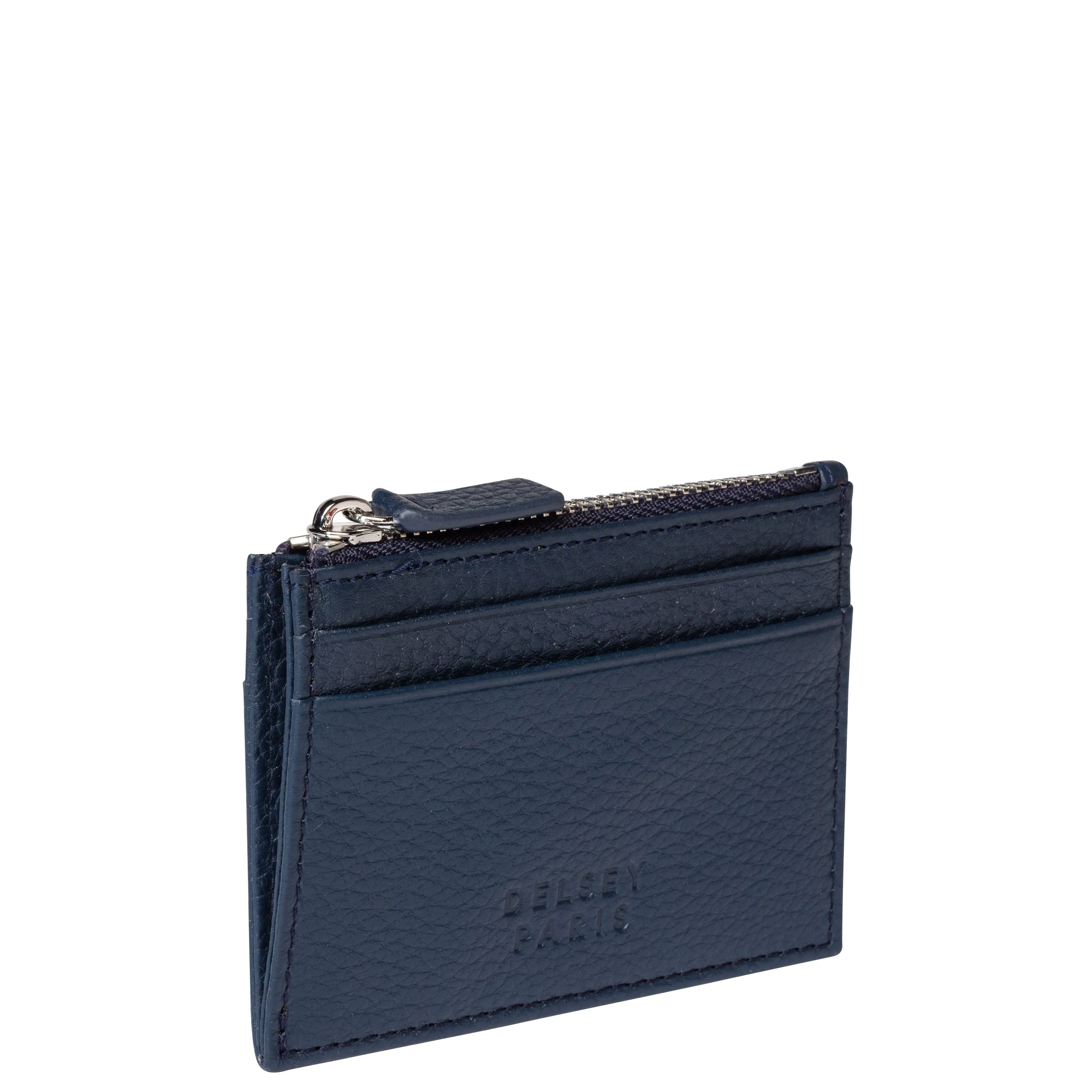 LE CUIR GRAINE | Kartenetui MARINEBLAU