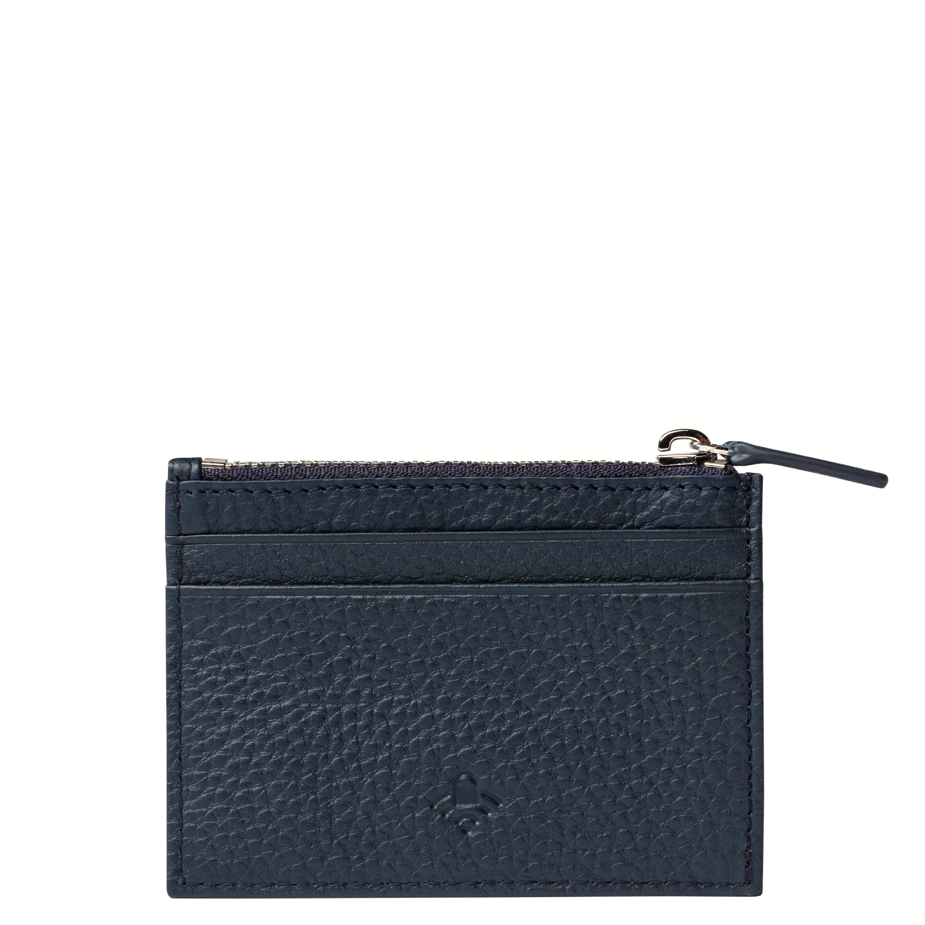 LE CUIR GRAINE | Kartenetui MARINEBLAU