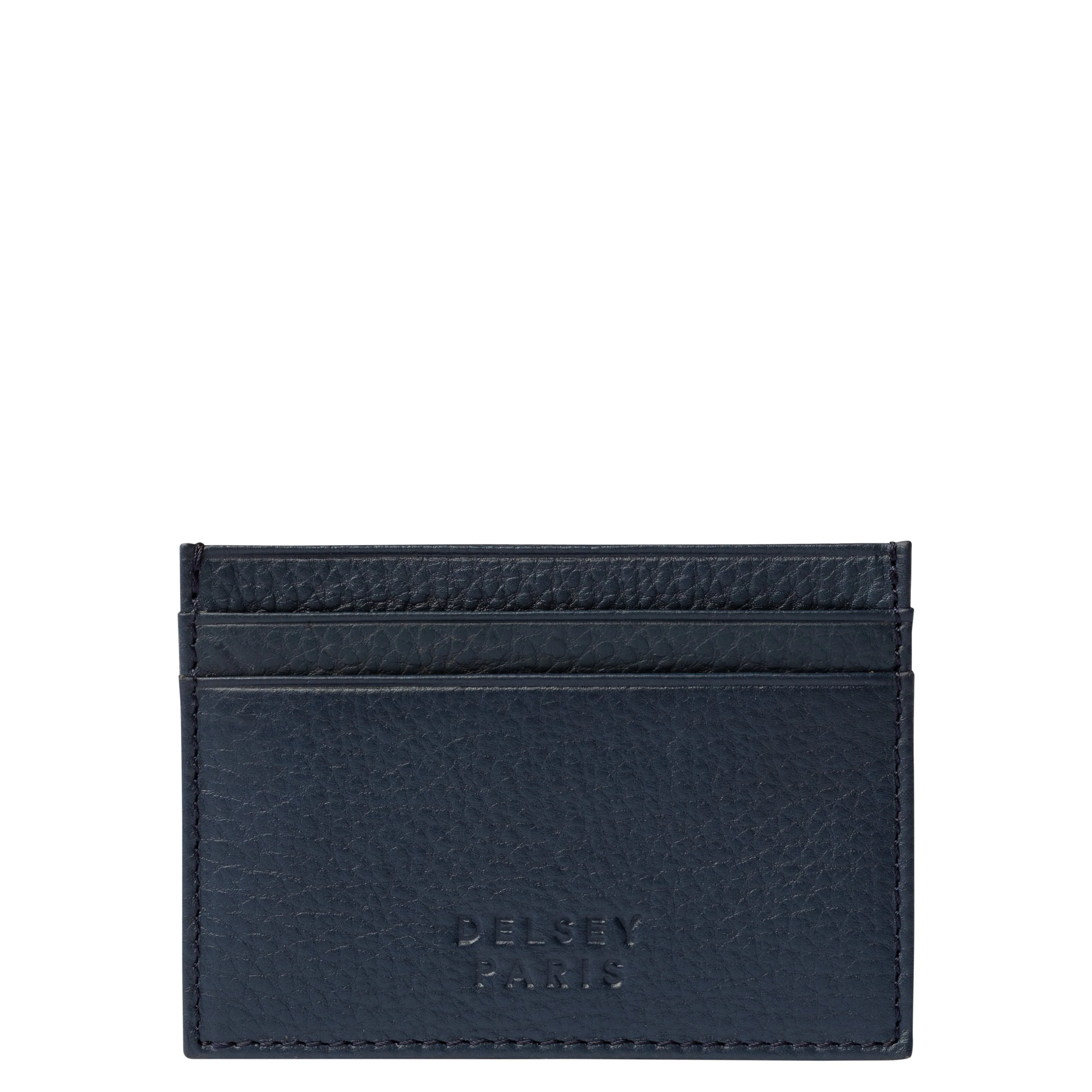 LE CUIR GRAINE | Kartenetui MARINEBLAU