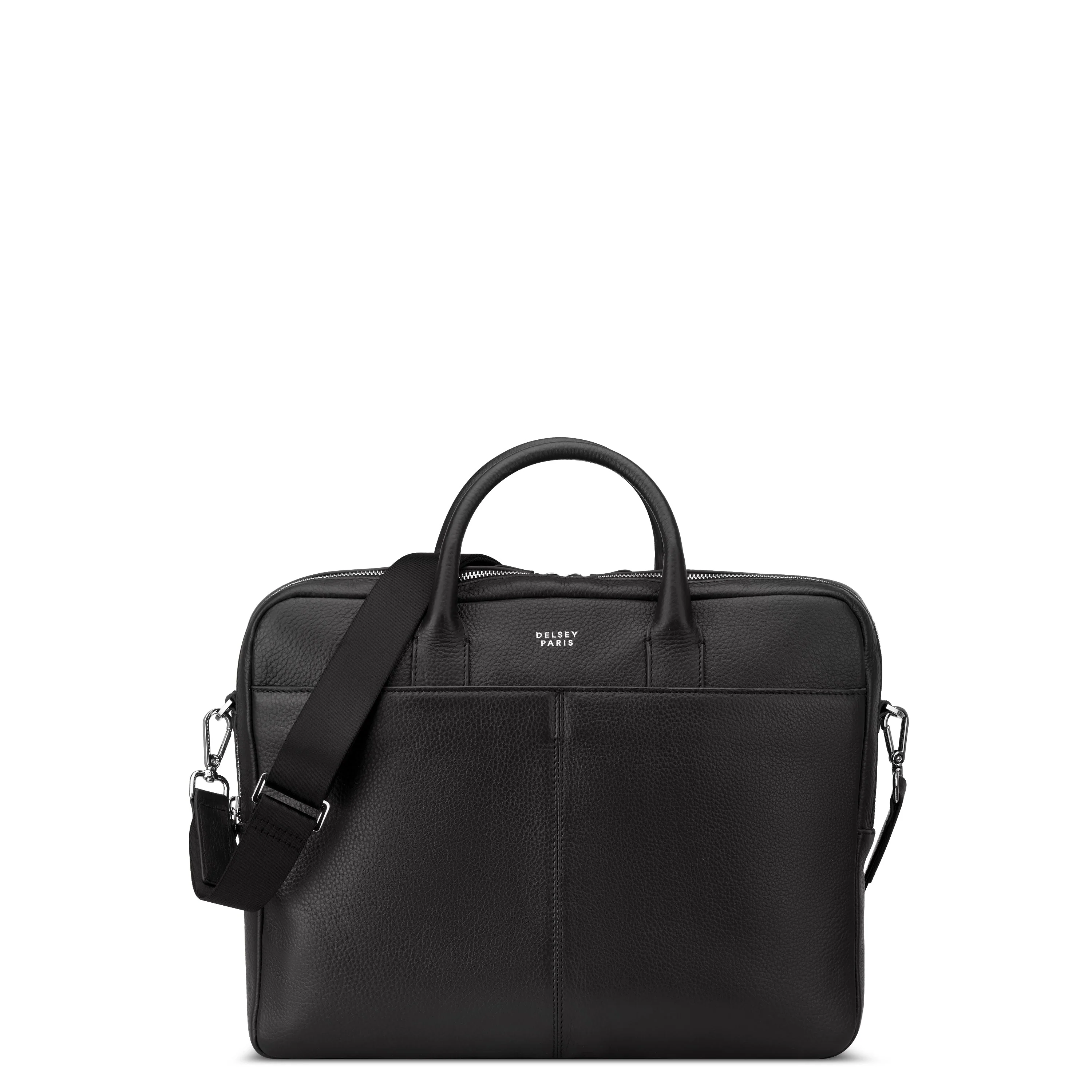 LE CUIR GRAINE | Laptoptasche SCHWARZ