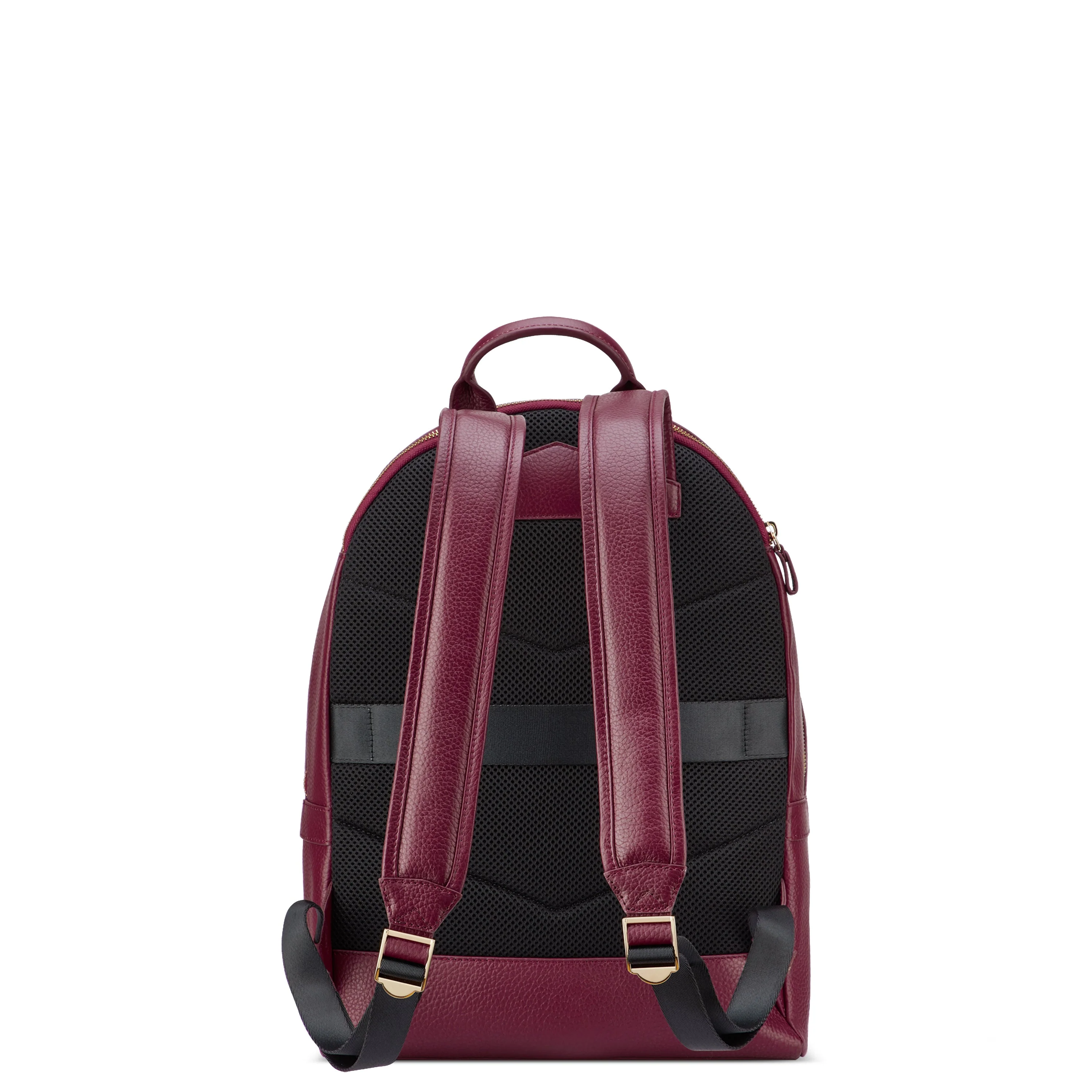 LE CUIR GRAINE | Rucksack mit 2 Fächern 23L BORDEAUX ROT