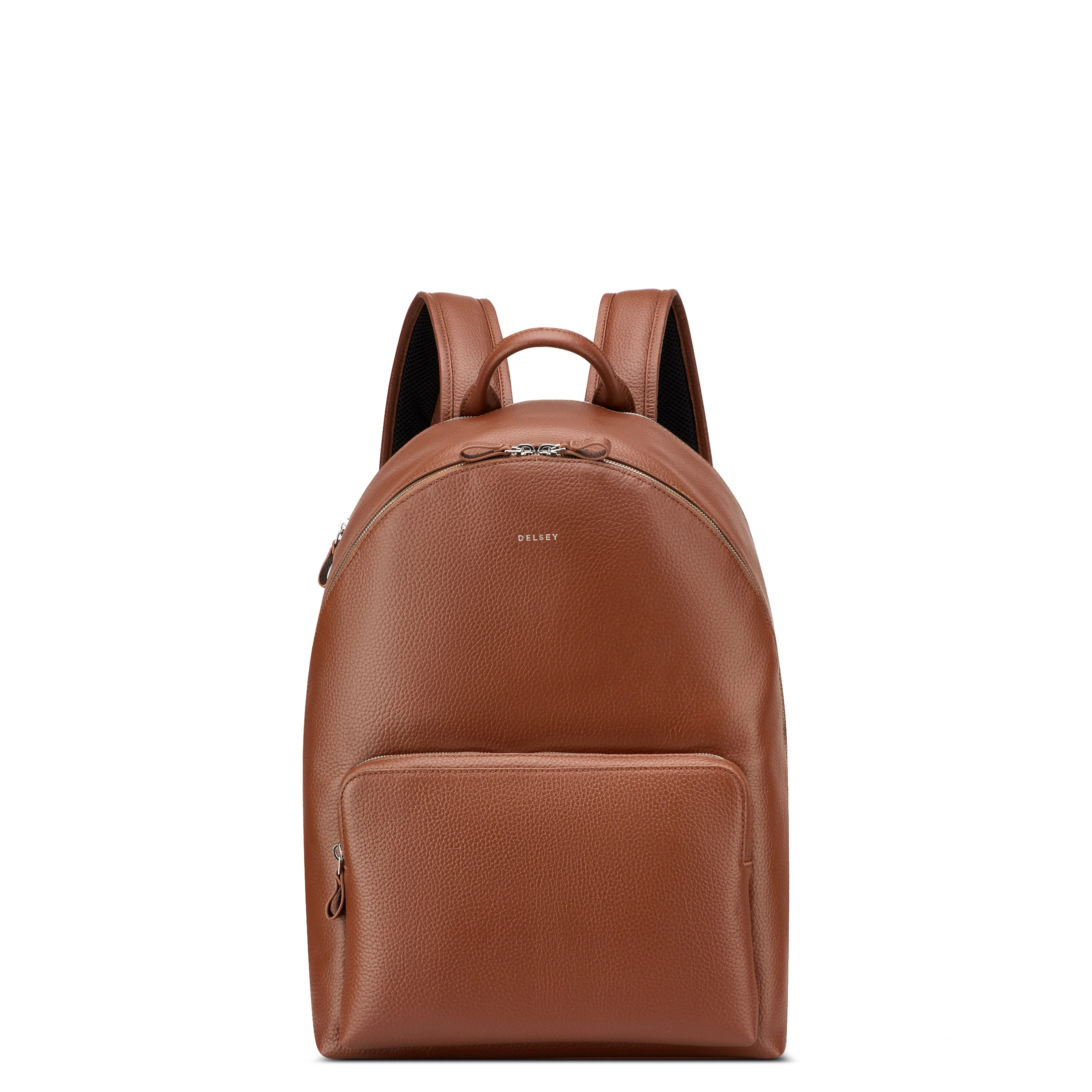 LE CUIR GRAINE | Rucksack mit 2 Fächern 23L COGNAC