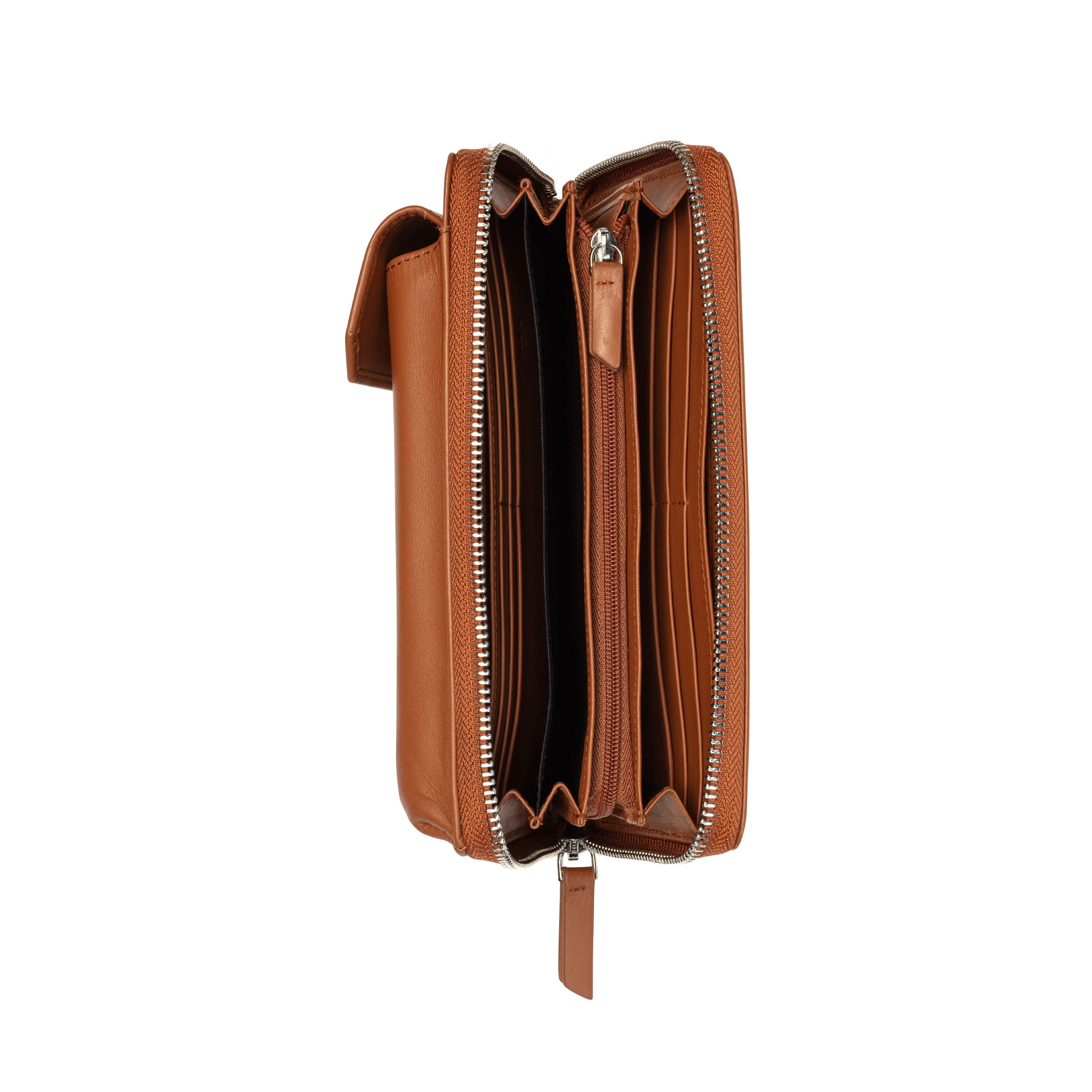 LE CUIR LISSE | Geldbörse COGNAC