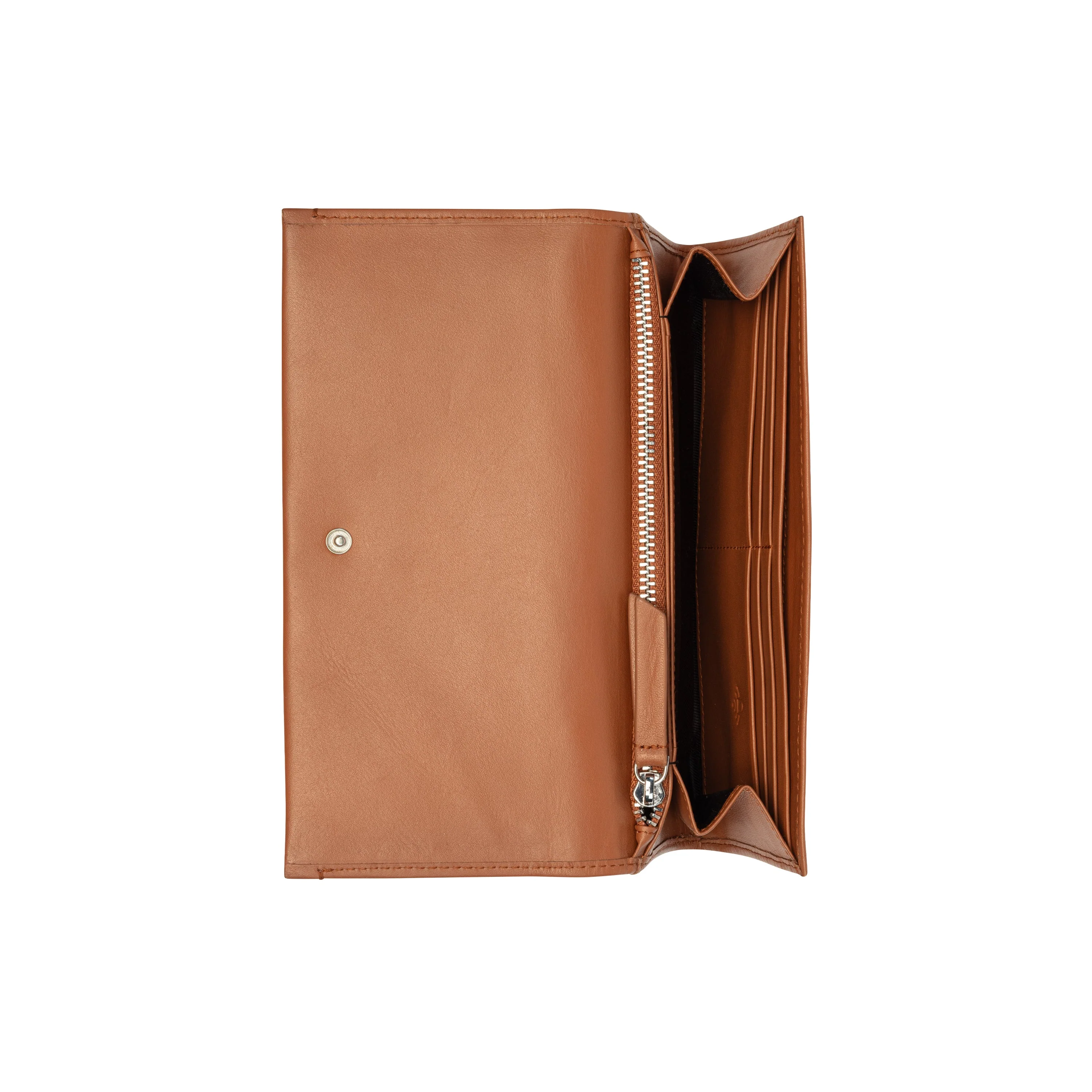 LE CUIR LISSE | Geldbörse COGNAC