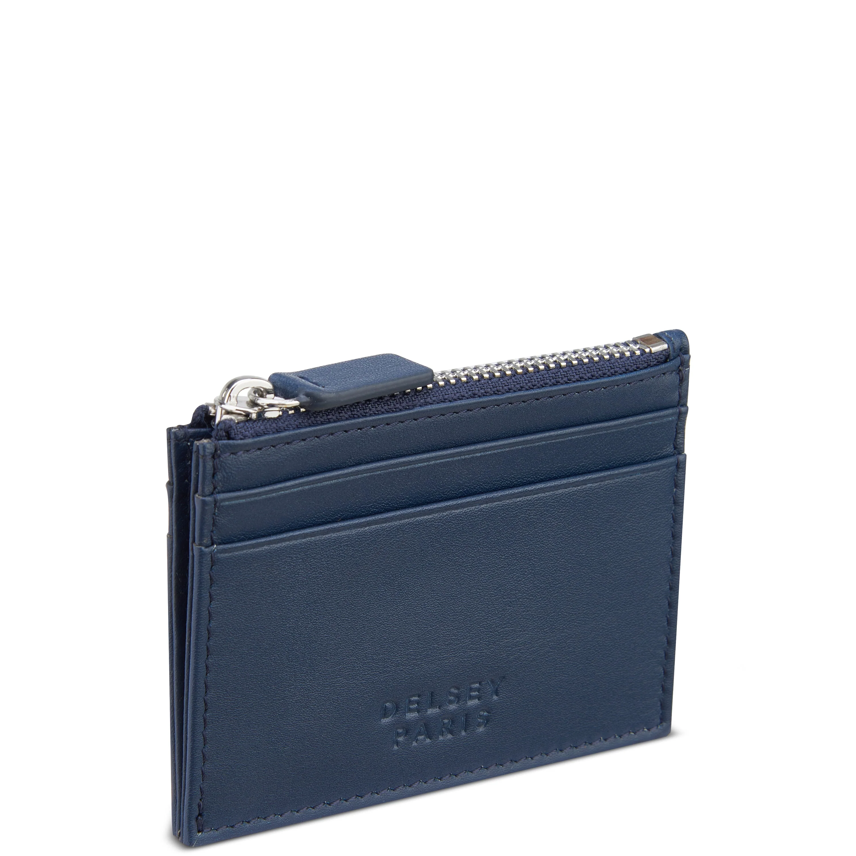 LE CUIR LISSE | Kartenetui MARINEBLAU