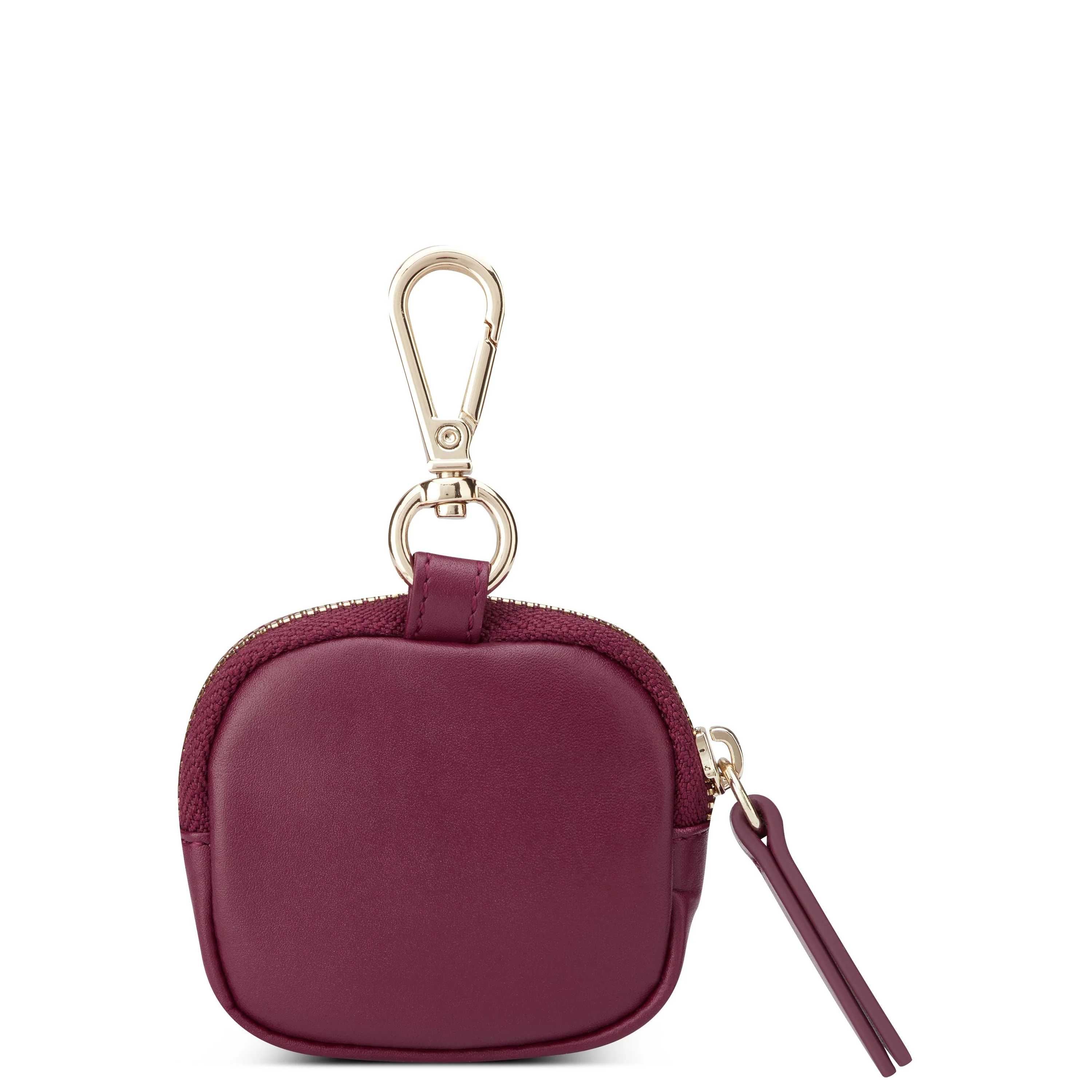 LE CUIR LISSE | Kopfhörer-Etui BORDEAUX ROT