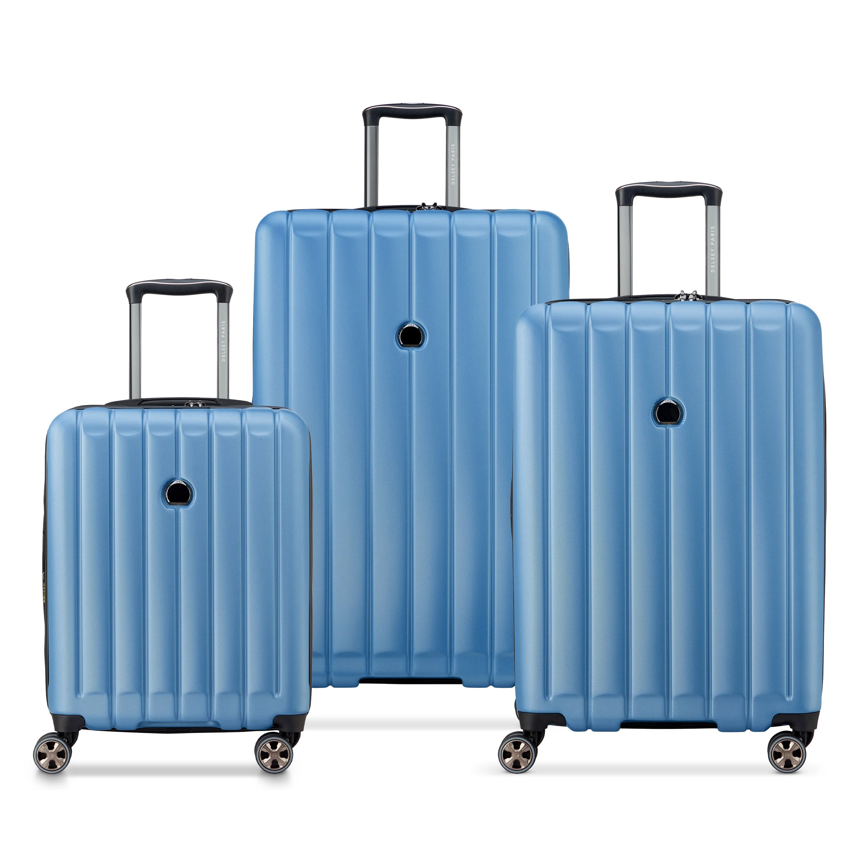 LONGITUDE | 3-teiliges Koffer Set BLAU