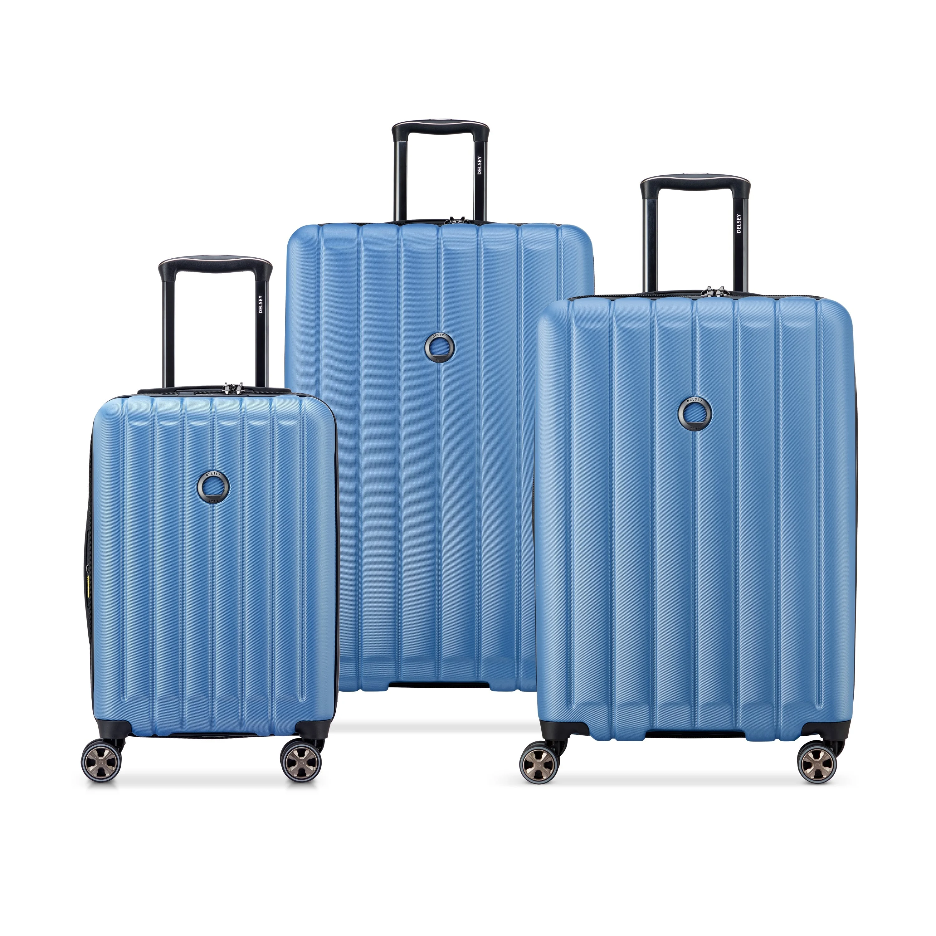 LONGITUDE | 3-teiliges Koffer Set BLAU