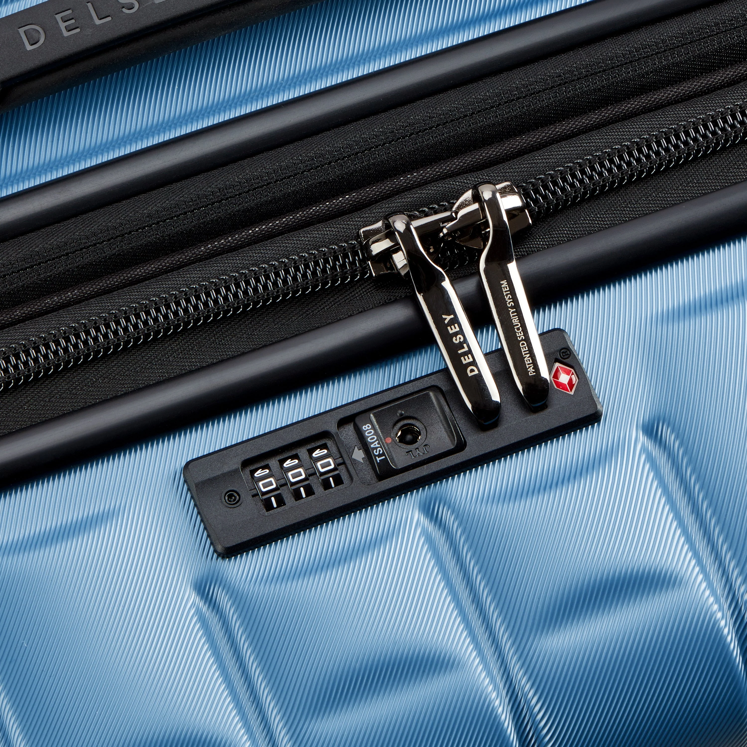 LONGITUDE | 3-teiliges Koffer Set BLAU