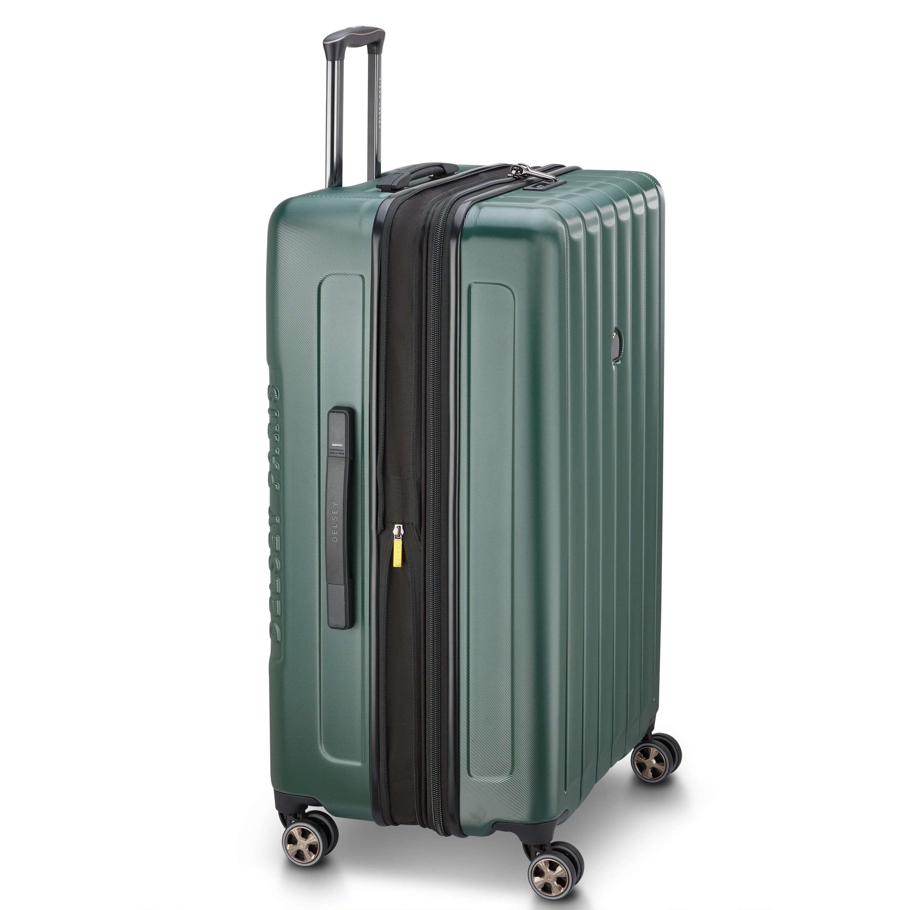 LONGITUDE | Check-in Extra Large Koffer Erweiterbar 81 CM GRUEN