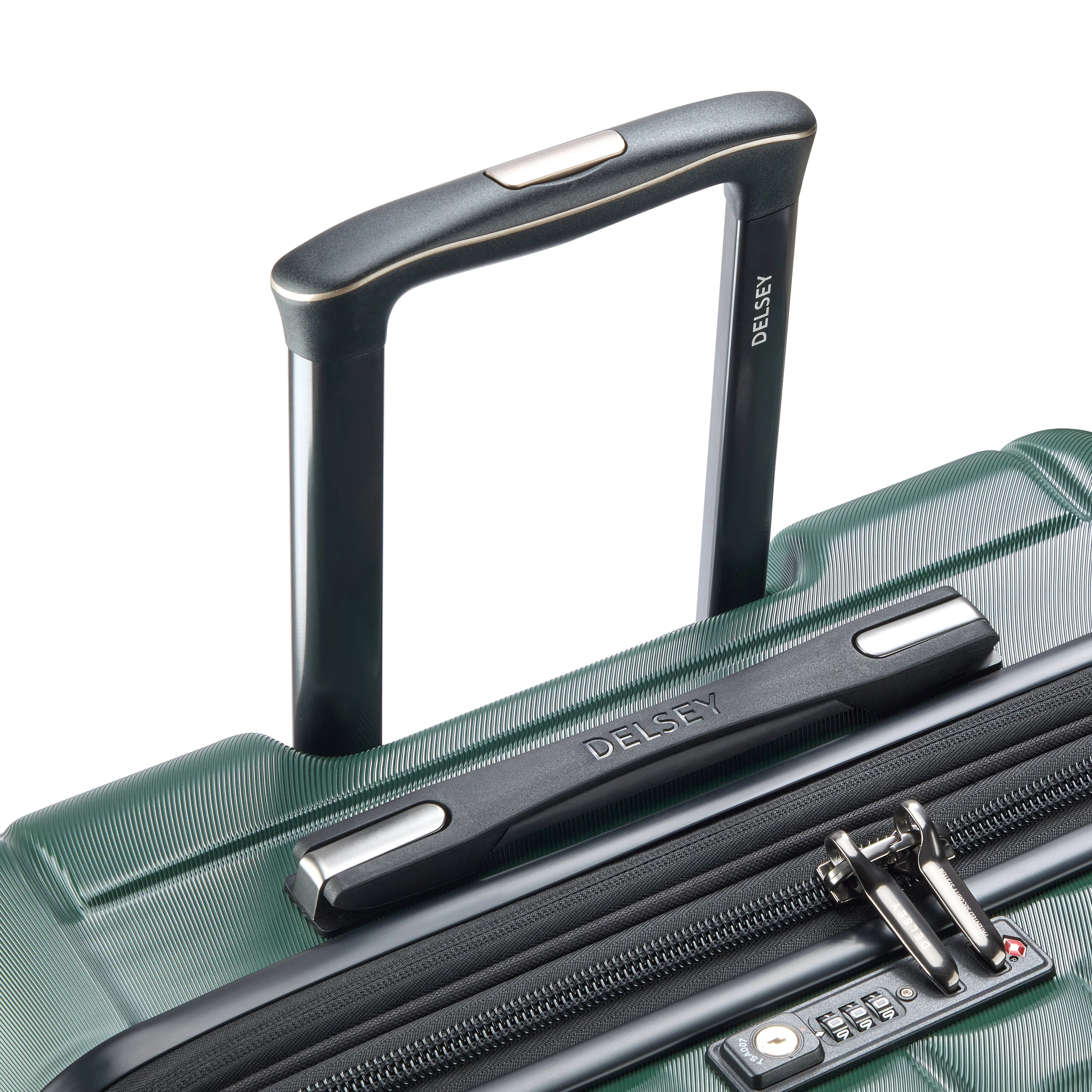 LONGITUDE | Check-in Large Koffer Erweiterbar 76 CM GRUEN