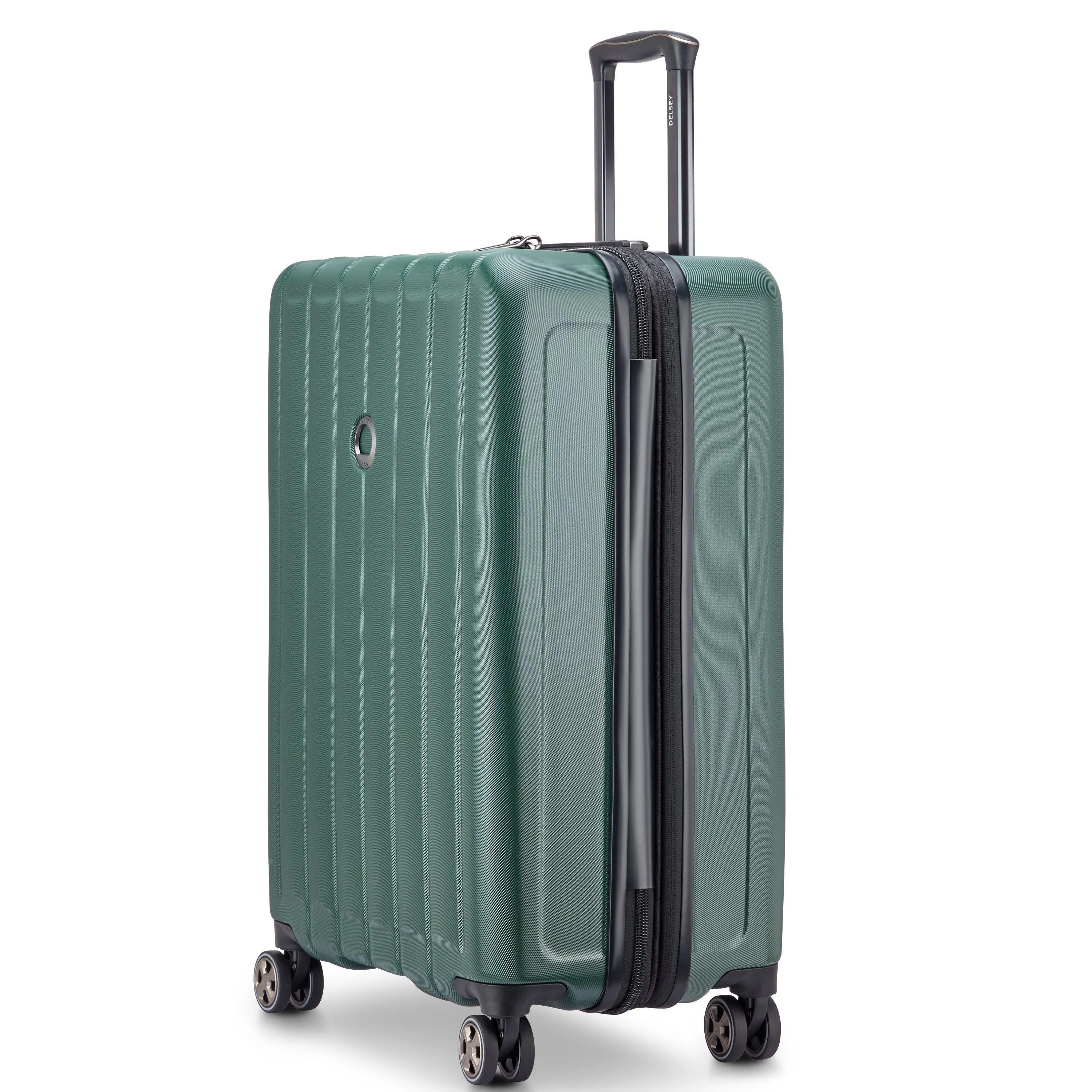 LONGITUDE | Check-in Large Koffer Erweiterbar 76 CM GRUEN