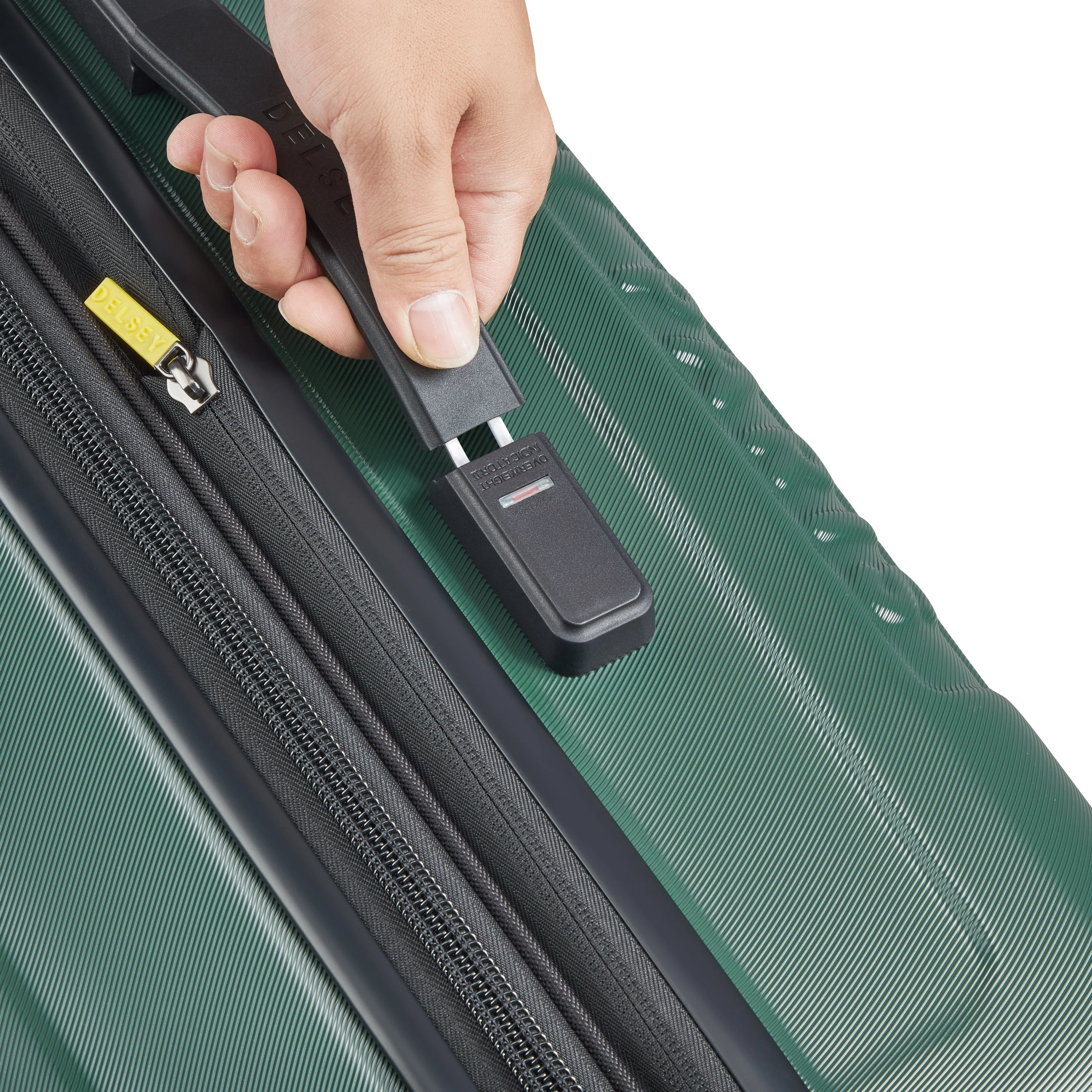 LONGITUDE | Check-in Large Koffer Erweiterbar 76 CM GRUEN